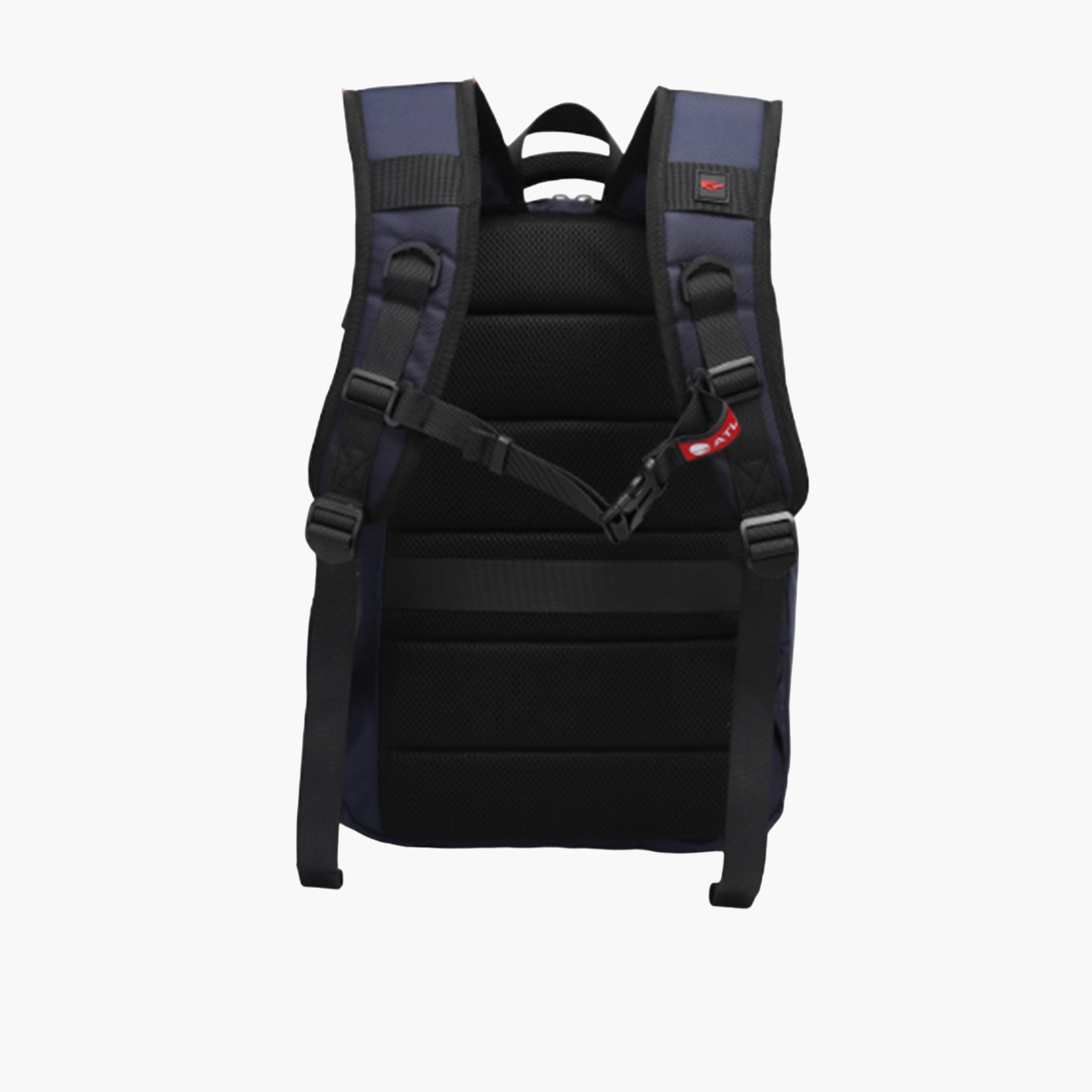 شنطة ظهر بحمالات قابلة للتعديل وسحّاب إغلاق وشعار من أطلس - 28x10x43 سم-school-bagsandbackpacks-backpacks-image-3