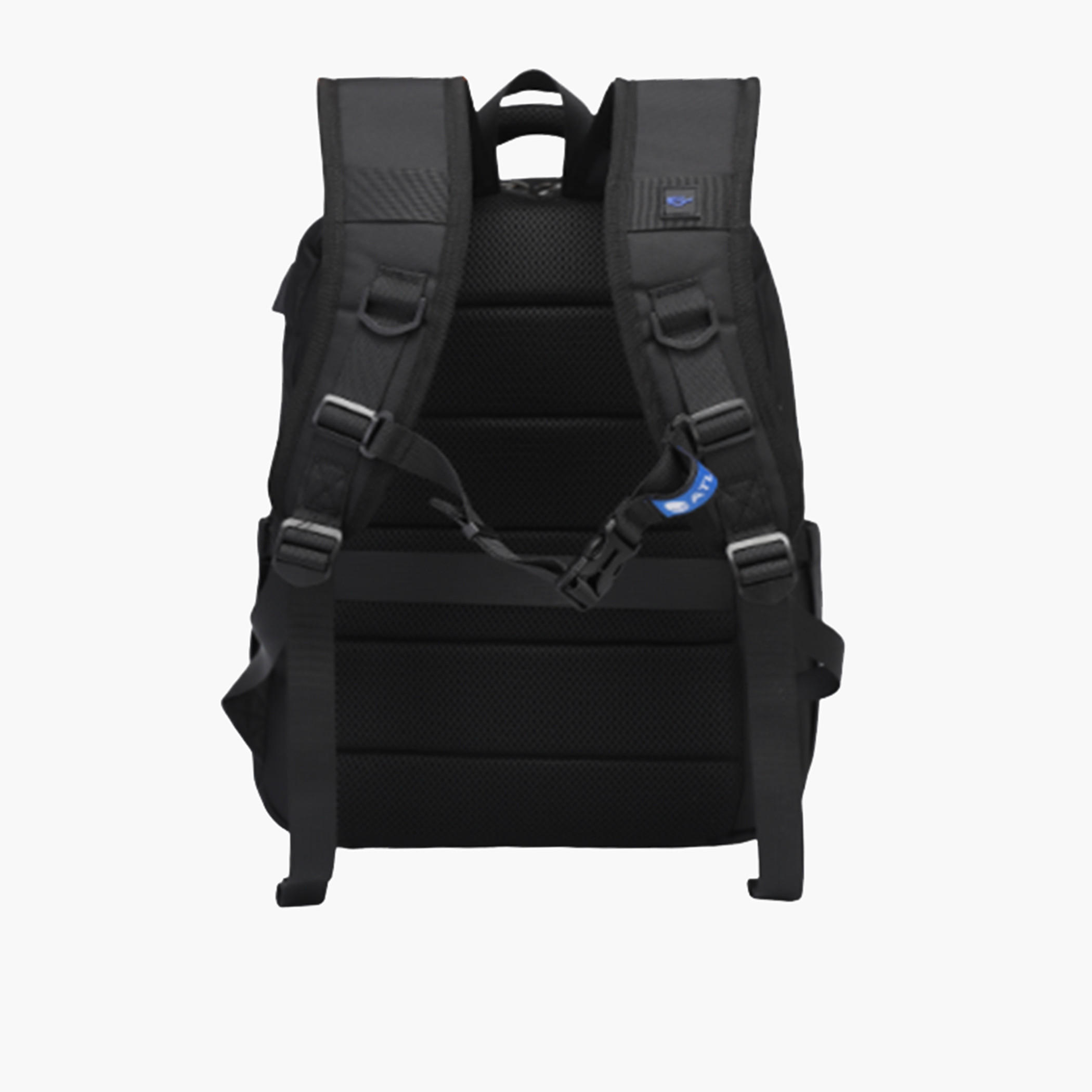Atlas Logo Detail Backpack with Adjustable Straps and Zip Closure - 28x10x43 cms-school-bagsandbackpacks-backpacks-image-3