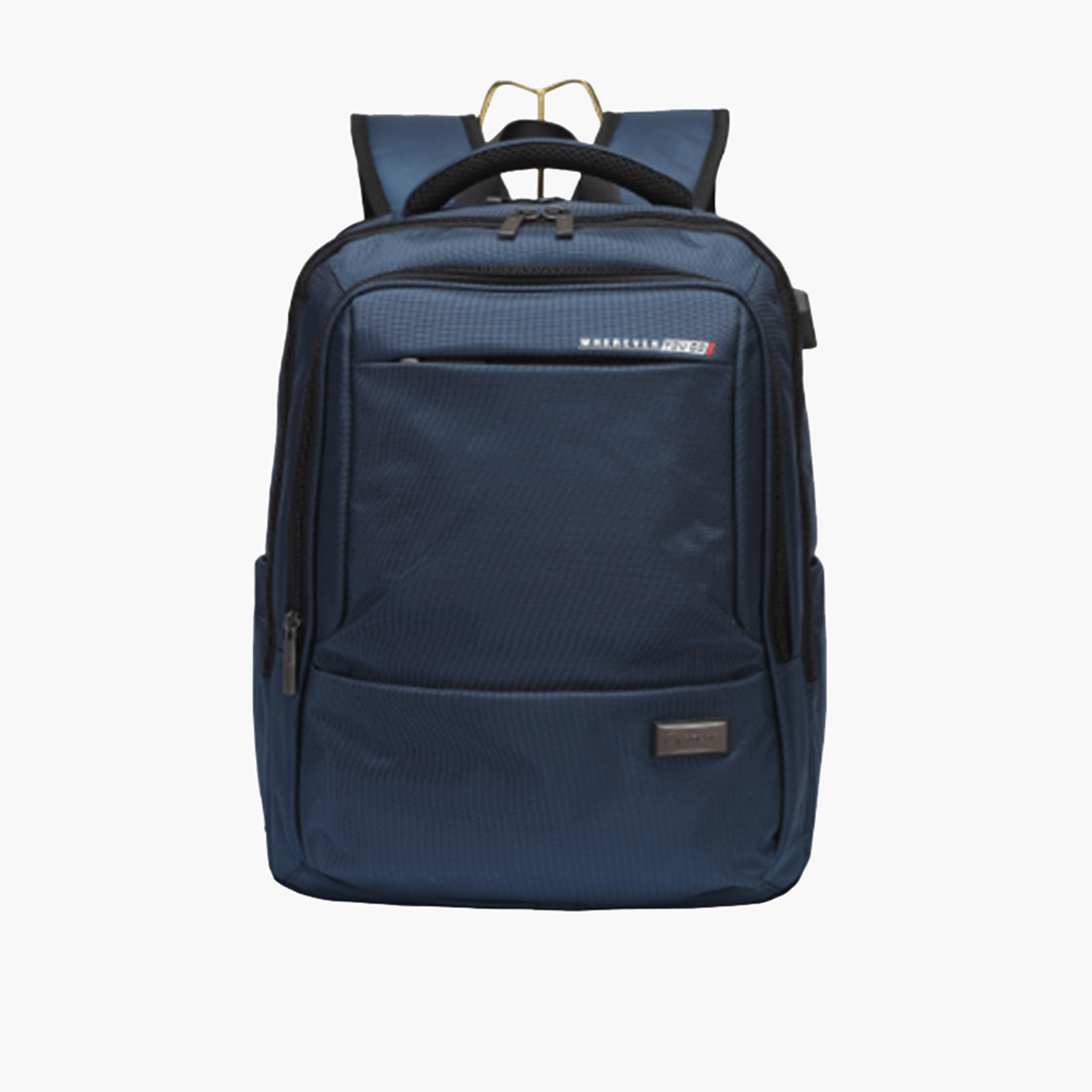 شنطة ظهر سادة بحمالات كتف قابلة للتّعديل من أطلس - 43x28x10 سم-school-bagsandbackpacks-backpacks-image-1