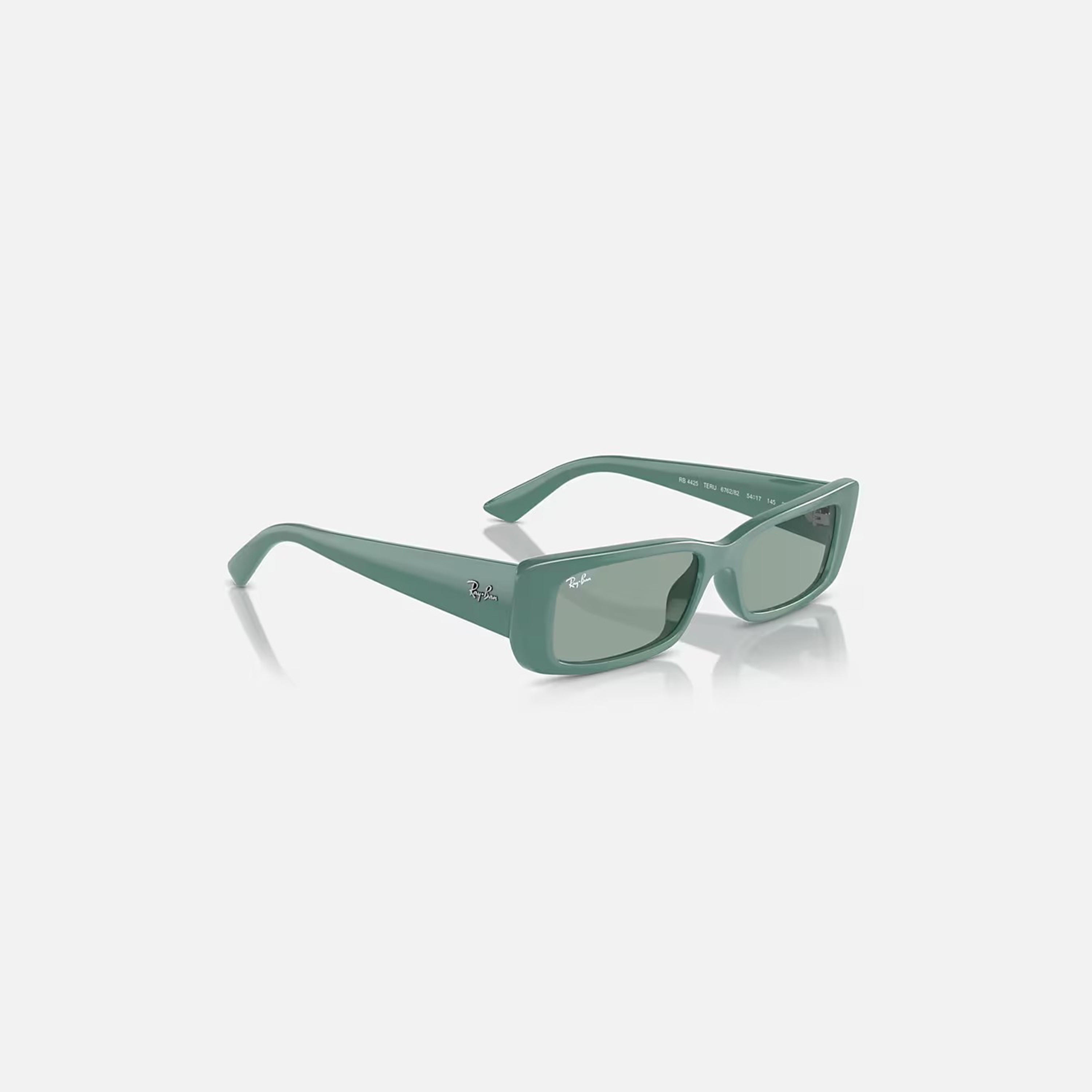 نظارة شمس 54 ملم مستطيلة خضراء من راي-بان | 0RB4425-men-sunglasses-image-3