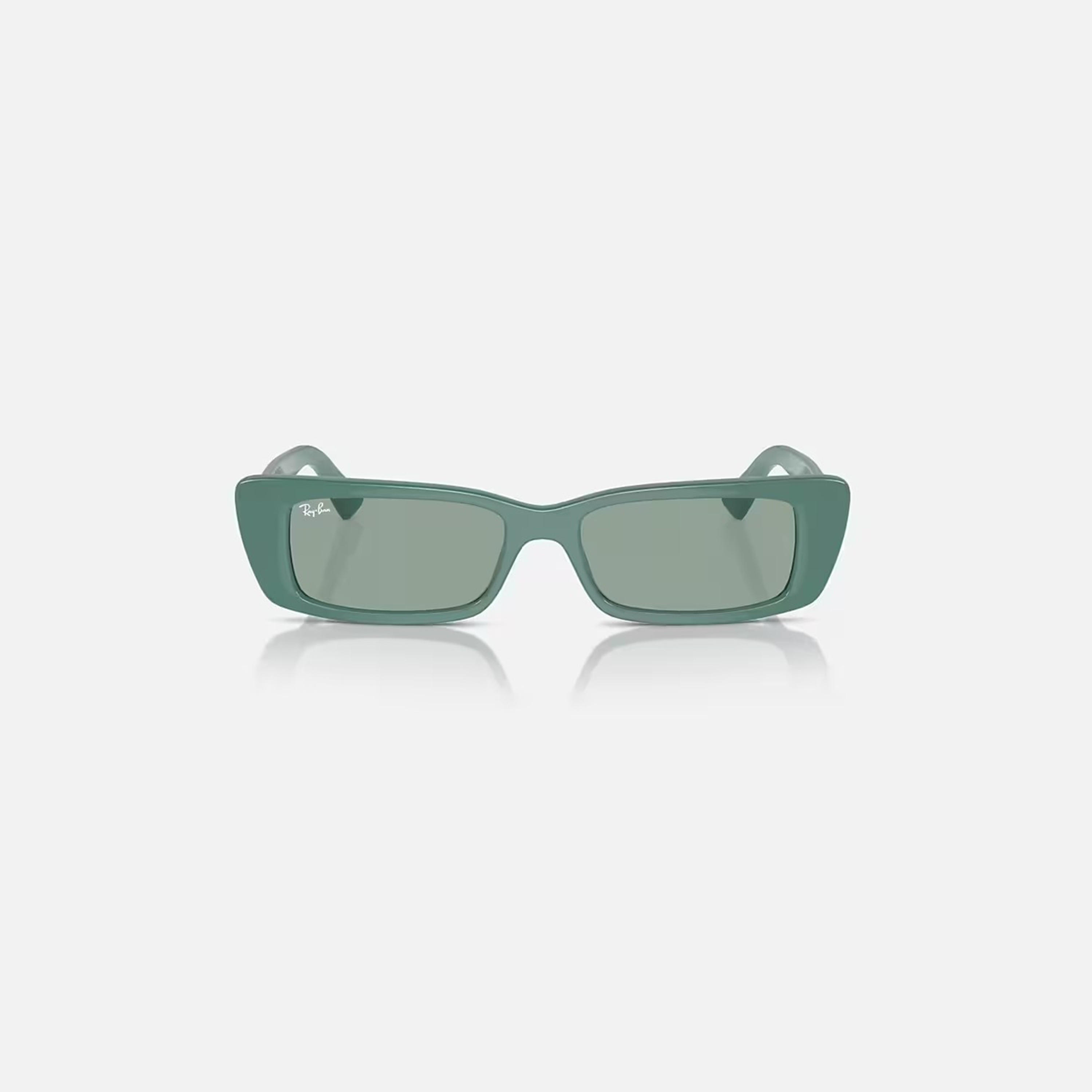 نظارة شمس 54 ملم مستطيلة خضراء من راي-بان | 0RB4425-men-sunglasses-image-4