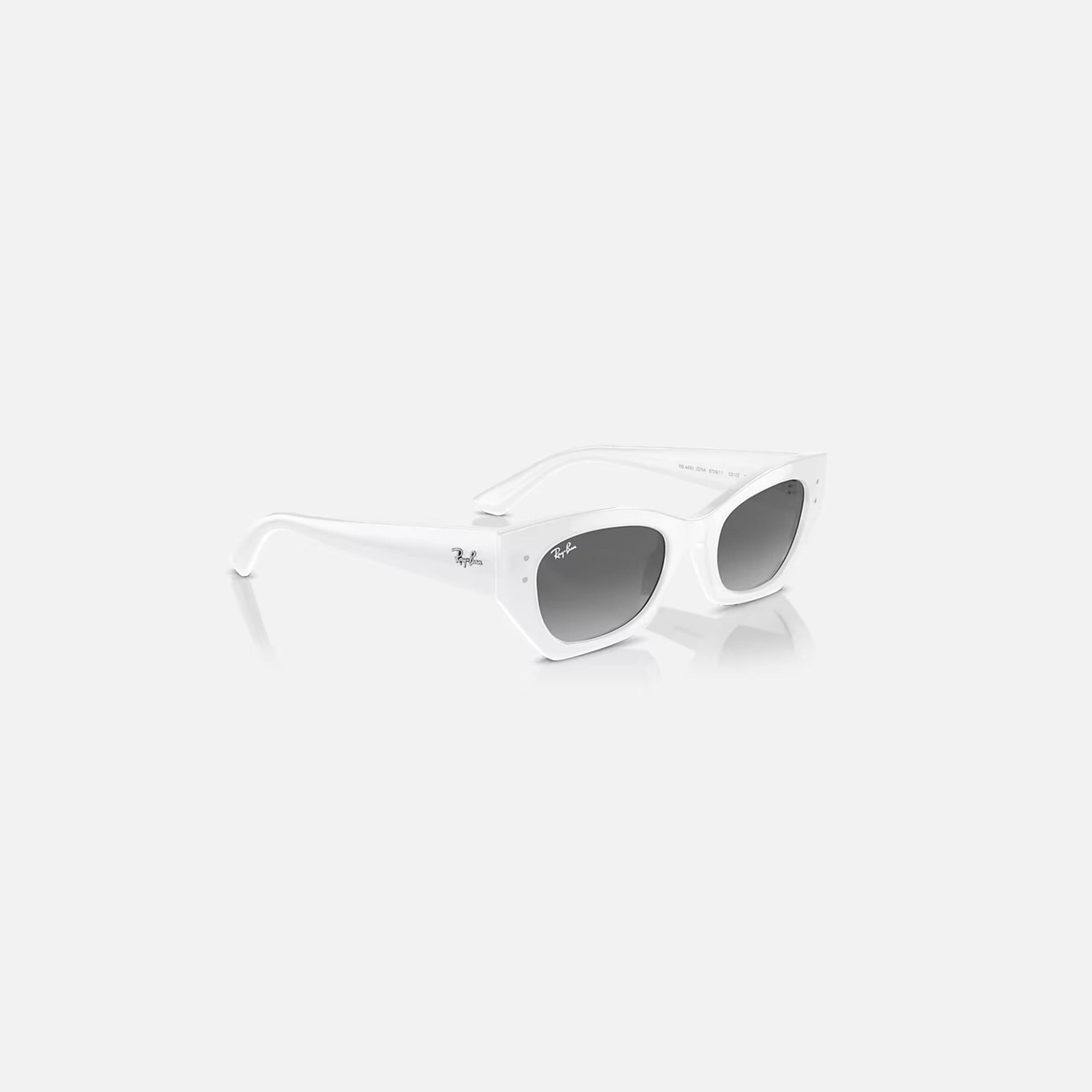 نظارة شمس 52 ملم رمادية هندسية من راي-بان | 0RB4430-men-sunglasses-image-3