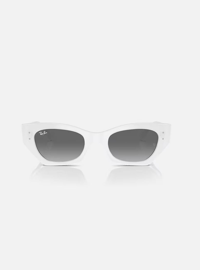 نظارة شمس 52 ملم رمادية هندسية من راي-بان | 0RB4430-men-sunglasses-image-4