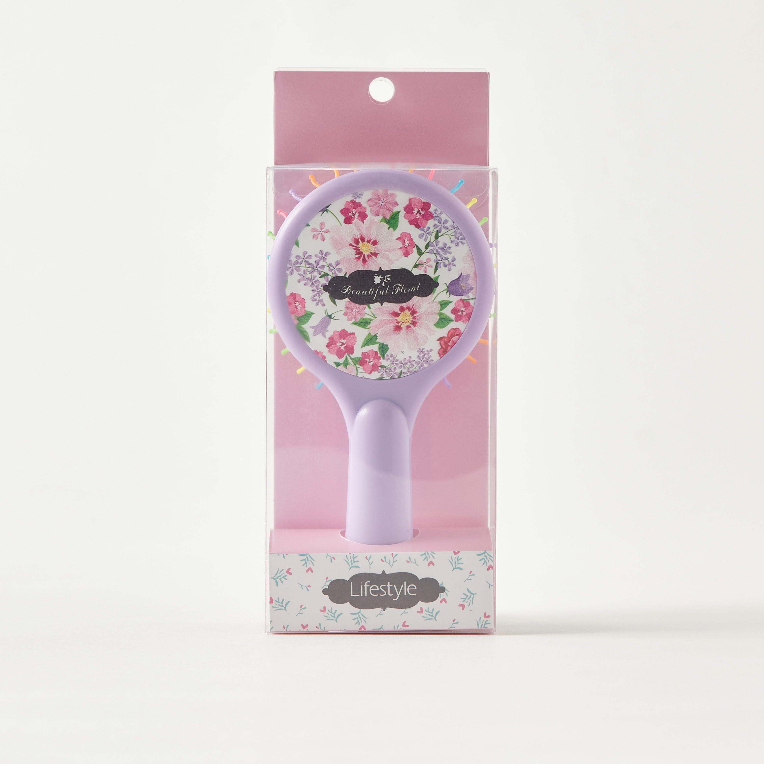 Floral Print Hairbrush-women-hairaccessories-brushesandcombs-image-5