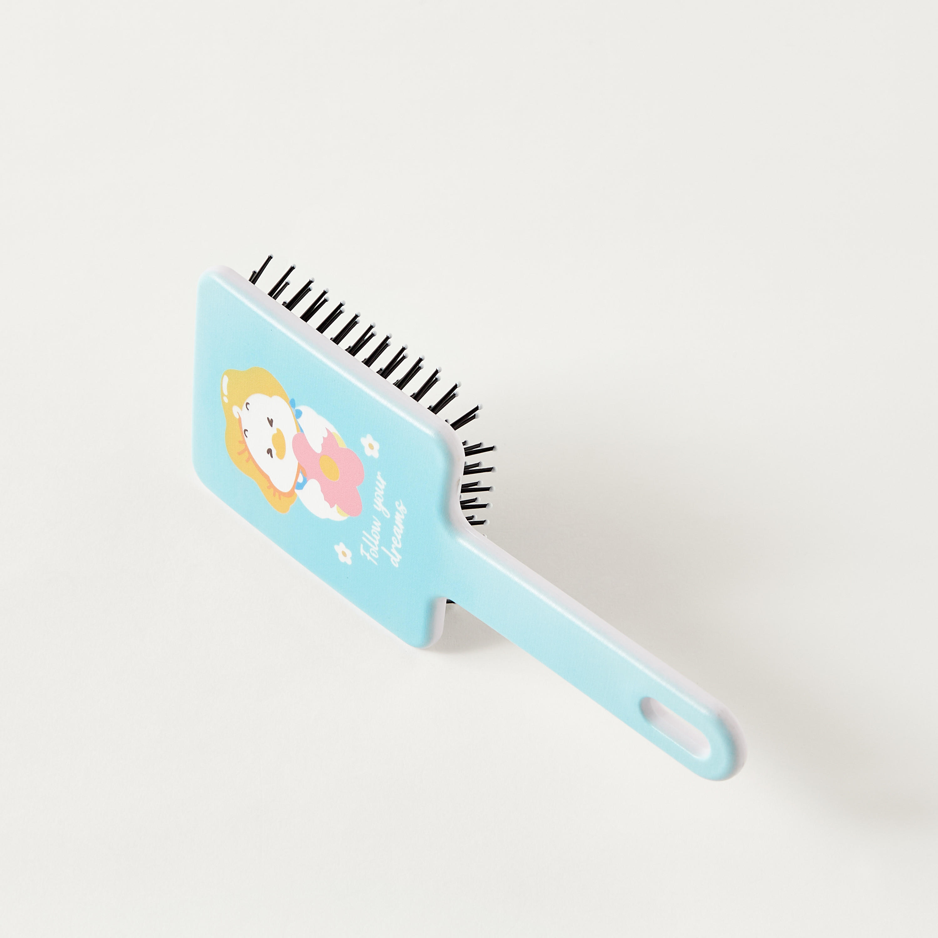 Bird Print Paddle Hairbrush-women-hairaccessories-brushesandcombs-image-1