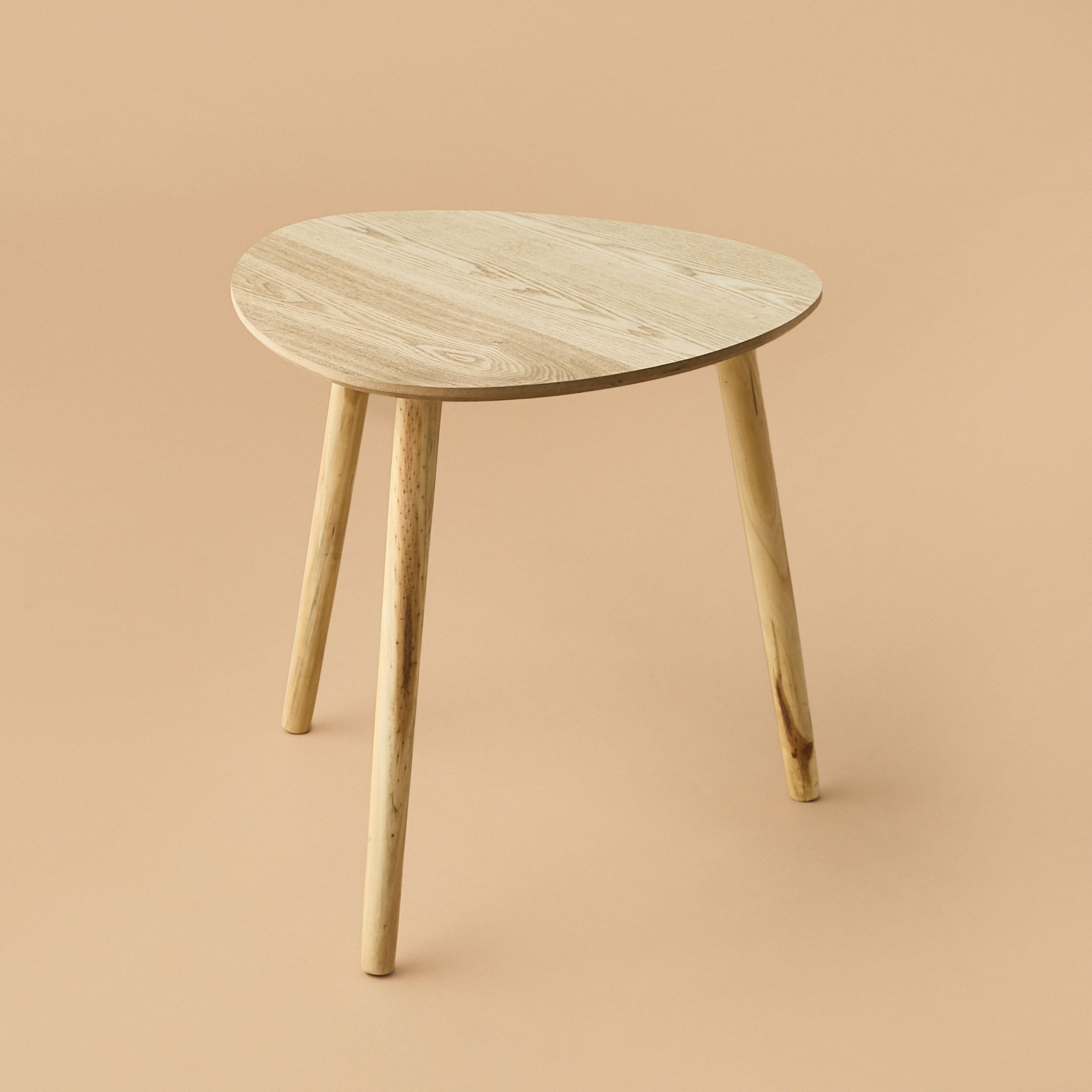 Wooden Side Table - 48x48x46 cms-furniture-livingroom-sideandendtables-image-2