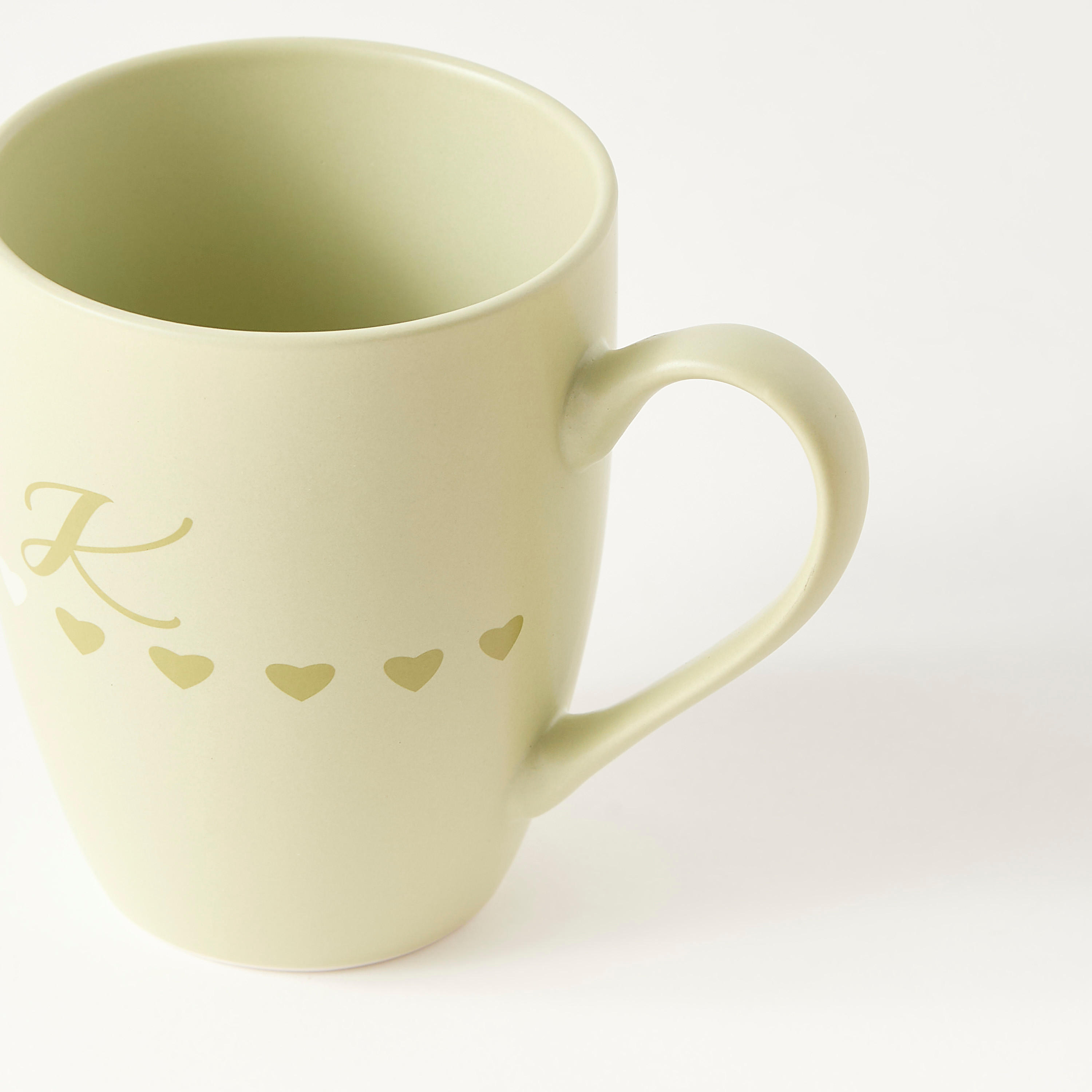 Initial K Print Porcelain Mug - 340 ml-household-dining-teaandcoffee-mugsandcups-image-3