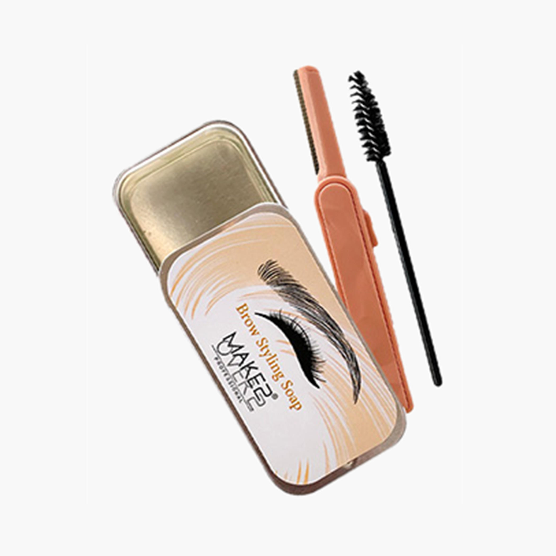 صابون تصفيف الحواجب مع فرشاة من ميك أوفر 22 - 15 مل-beautyandpersonalcare-makeup-eyes-eyebrows-image-1