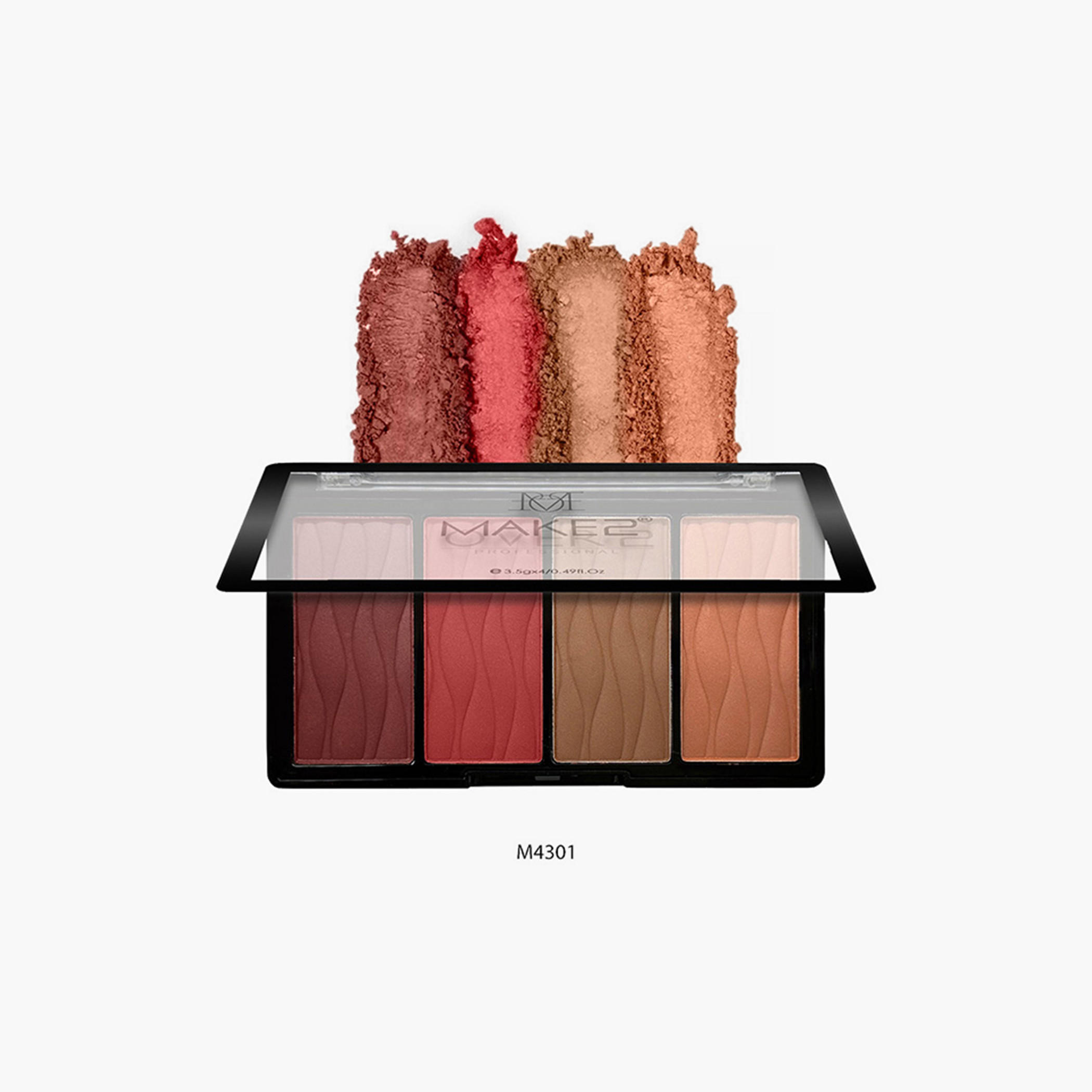 MakeOver22 Wanderlust 4-Colour Blush Palette - 14 gms-beautyandpersonalcare-makeup-face-blushes-image-1