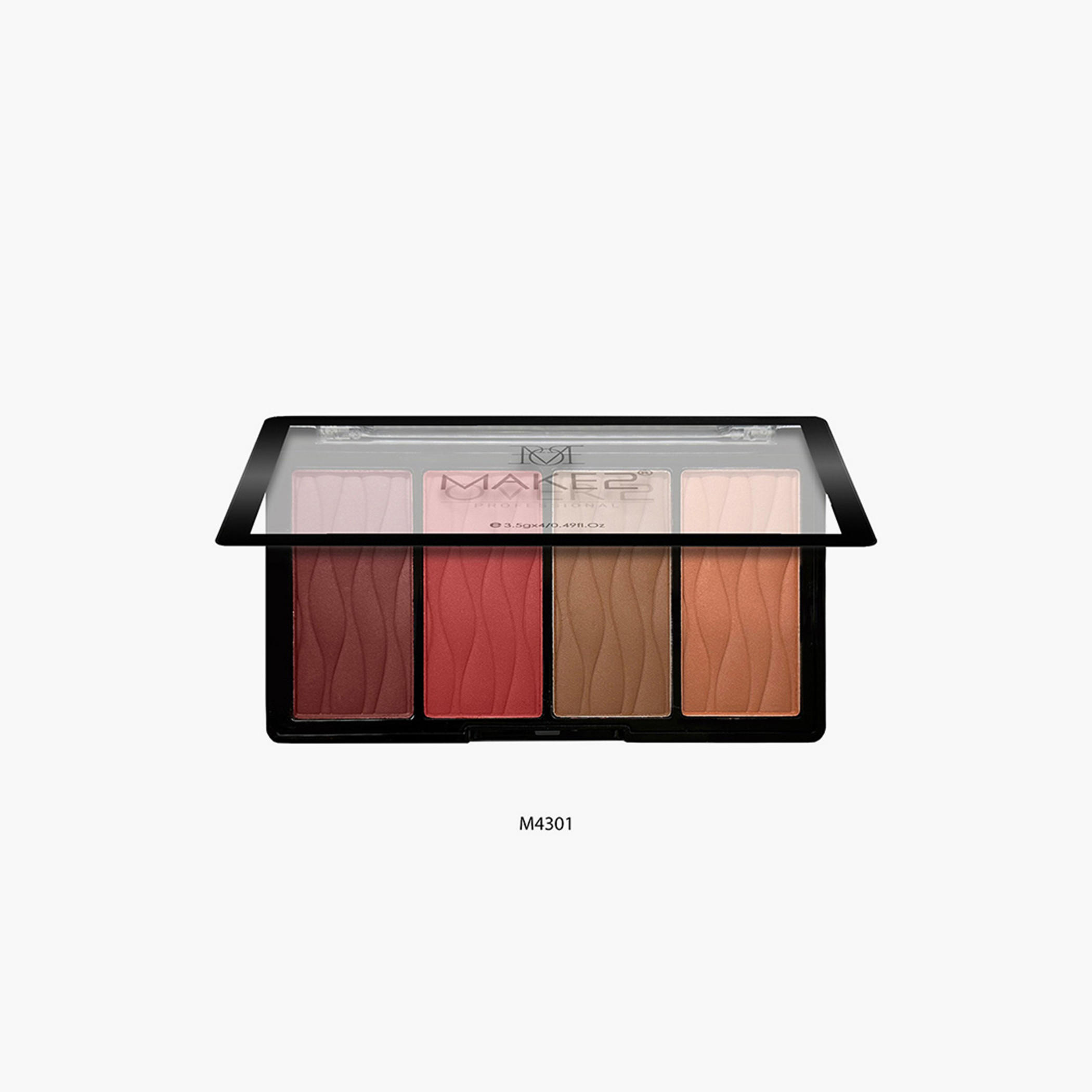 MakeOver22 Wanderlust 4-Colour Blush Palette - 14 gms-beautyandpersonalcare-makeup-face-blushes-image-2