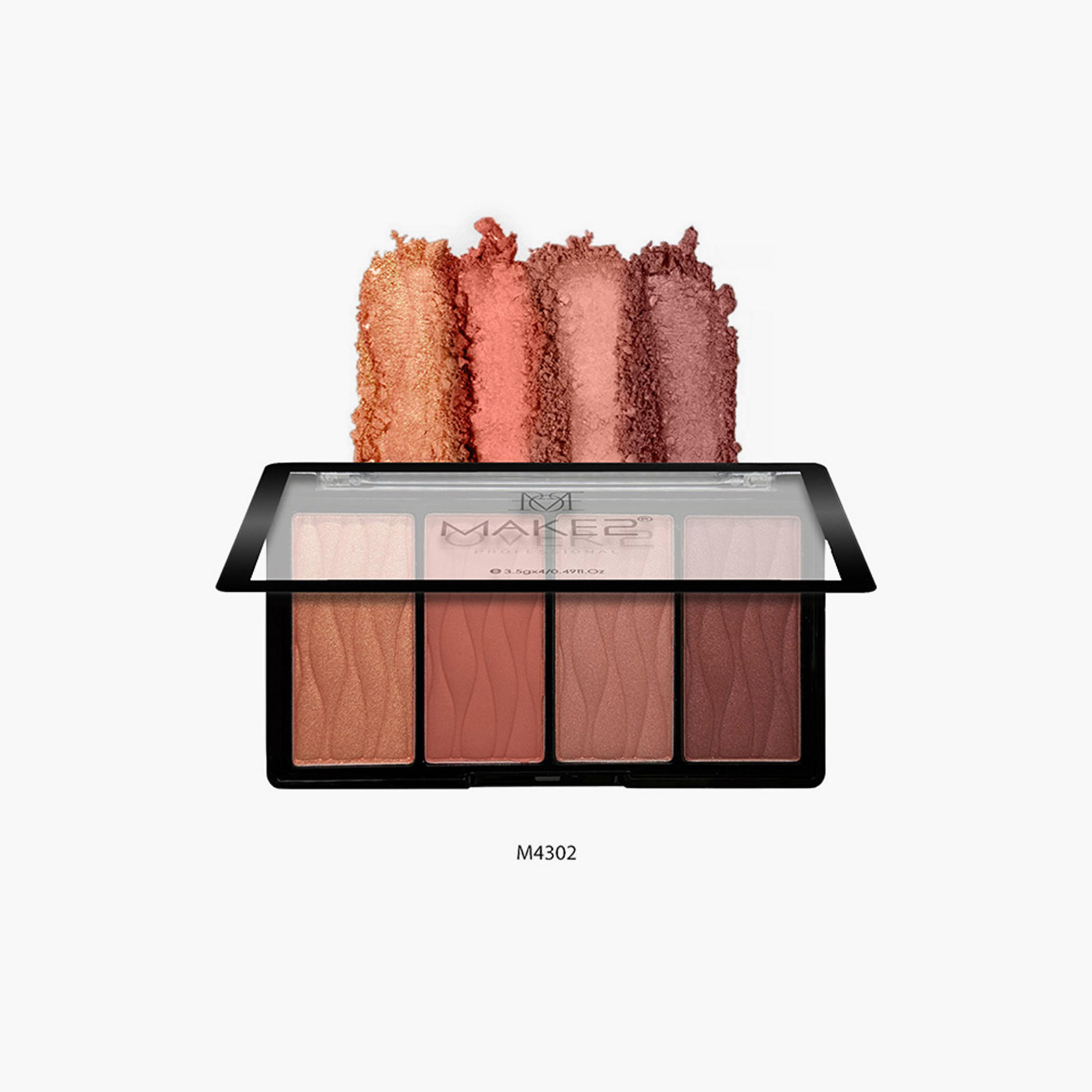 MakeOver22 Wanderlust 4-Colour Blush Palette - 14 gms-beautyandpersonalcare-makeup-face-blushes-image-3