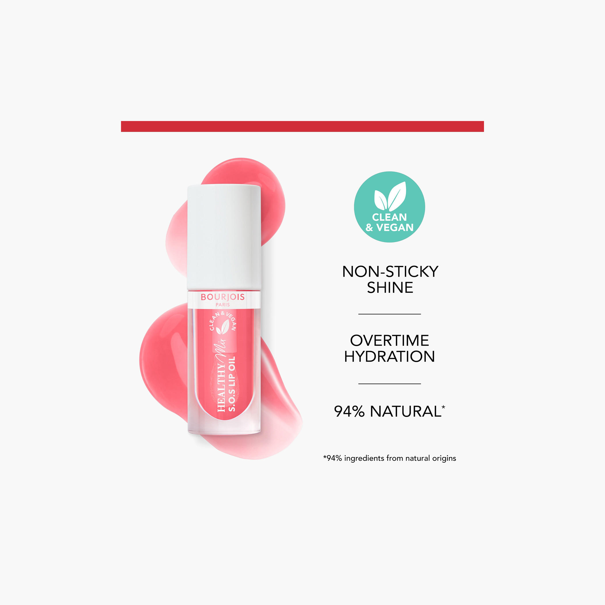 Bourjois Douceur de Rose Healthy Mix S.O.S Lip Oil - 5 ml-beautyandpersonalcare-makeup-lips-lipglossesandbalms-image-3