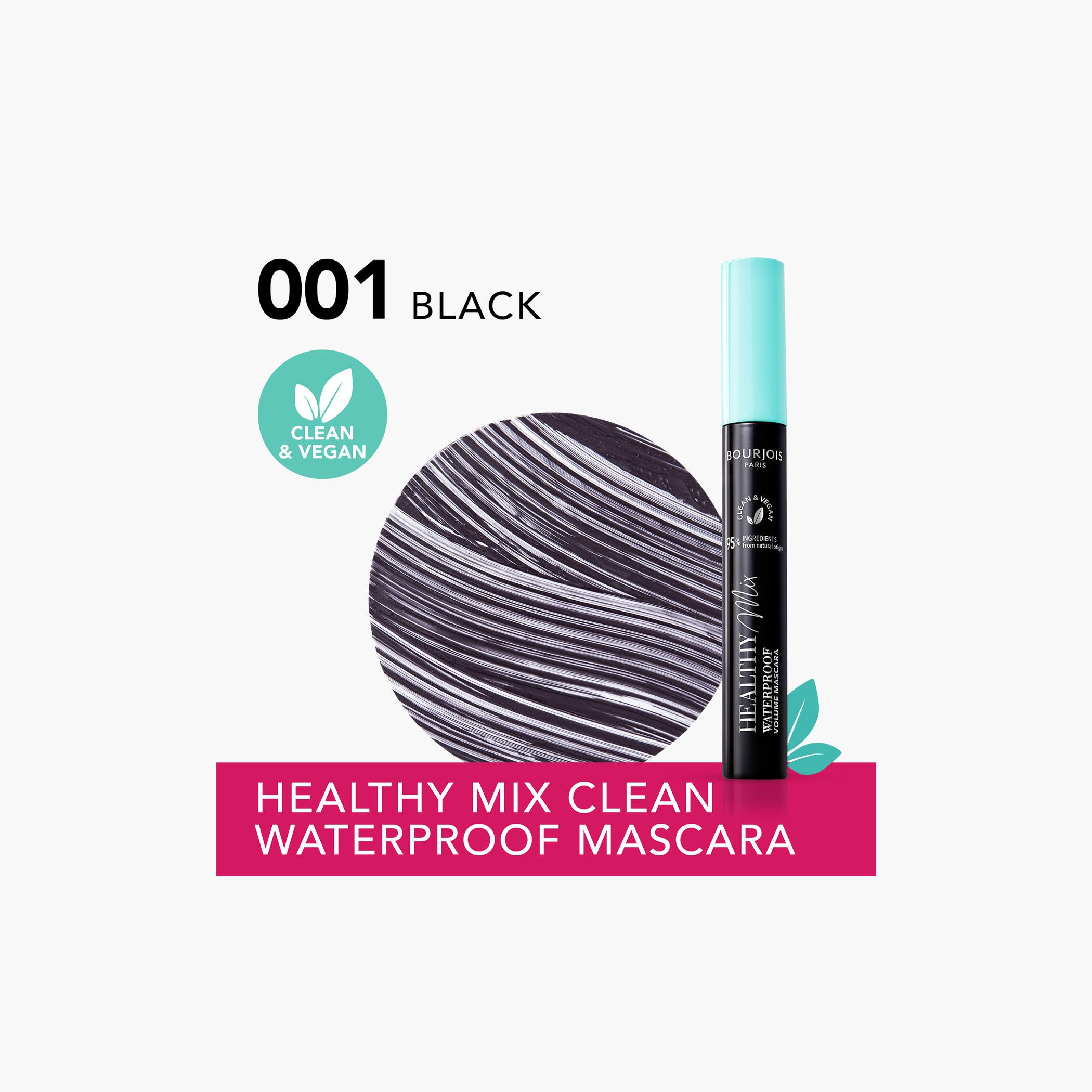 Bourjois Healthy Mix Waterproof Volume Mascara - 10 ml-beautyandpersonalcare-makeup-eyes-mascaras-image-2