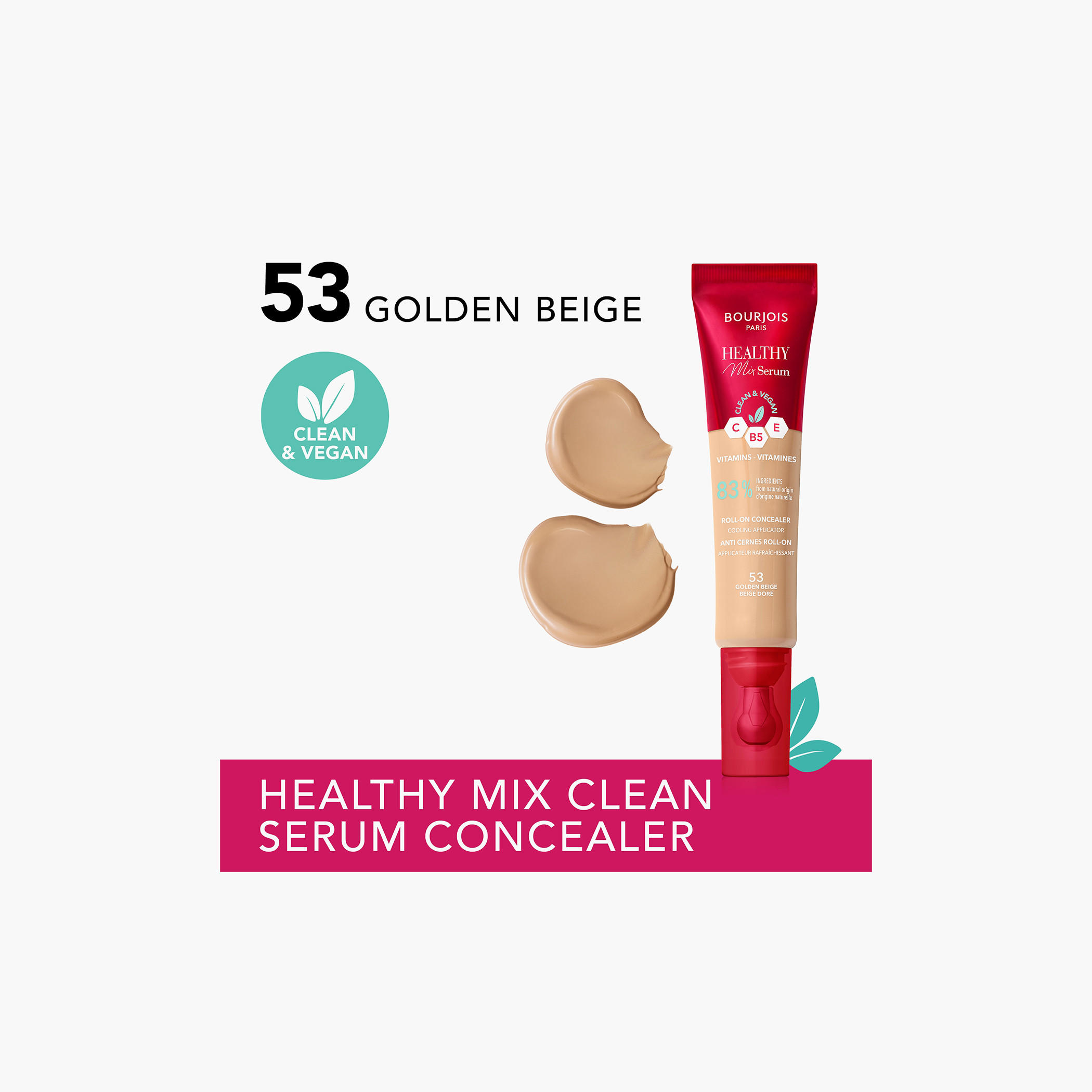Bourjois Healthy Mix 2-in-1 Serum Concealer - Golden Beige, 13ml-beautyandpersonalcare-makeup-face-concealers-image-2