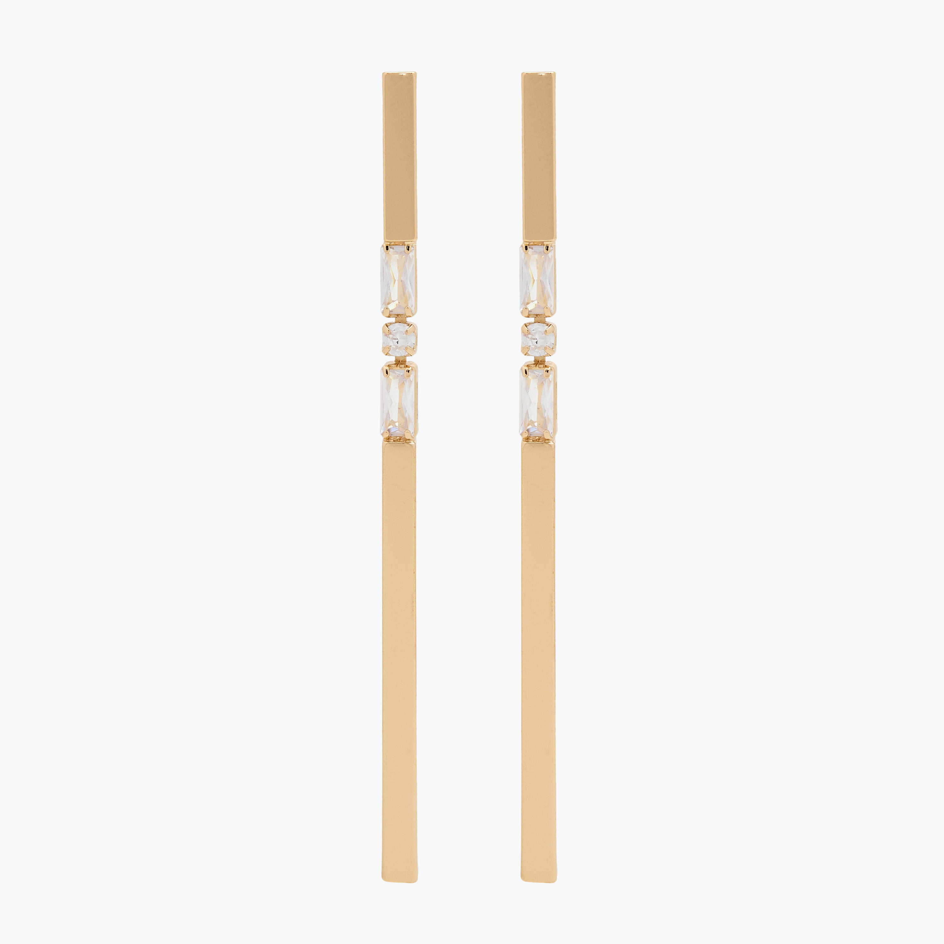 Stone Embellished Dangler Earrings with Pushback Closure-women-watchesandjewellery-jewellery-earrings-image-1