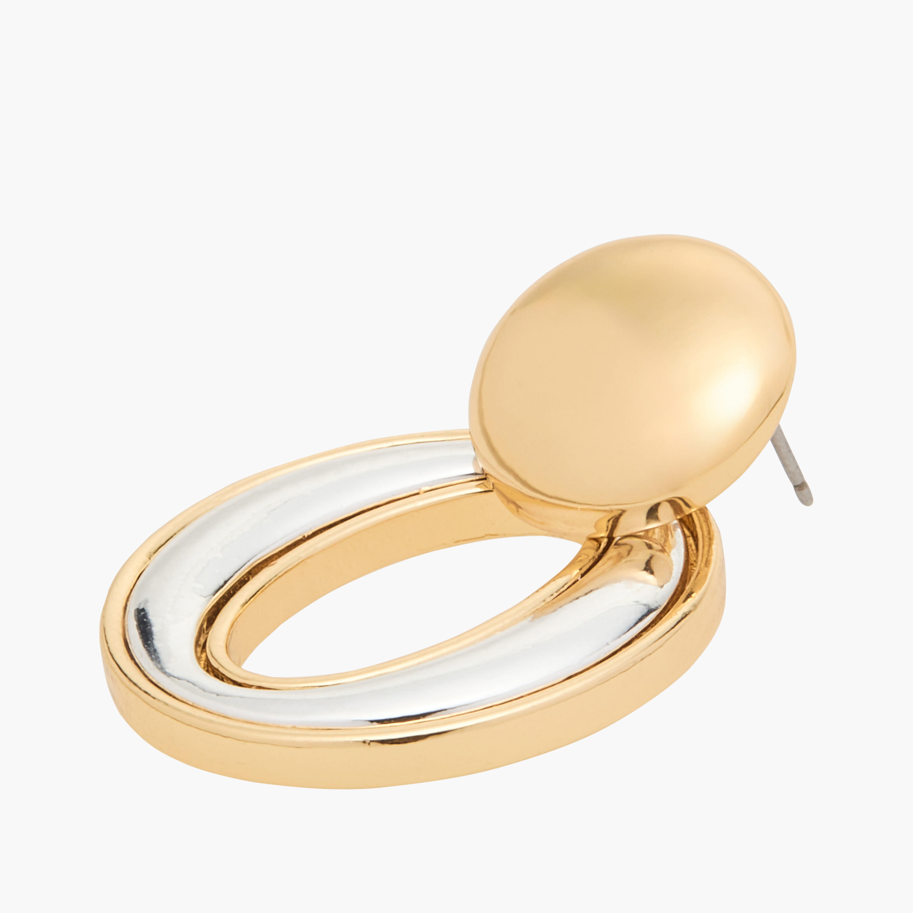 Canvas Metallic Earrings with Pushback Closure-women-watchesandjewellery-jewellery-earrings-image-4