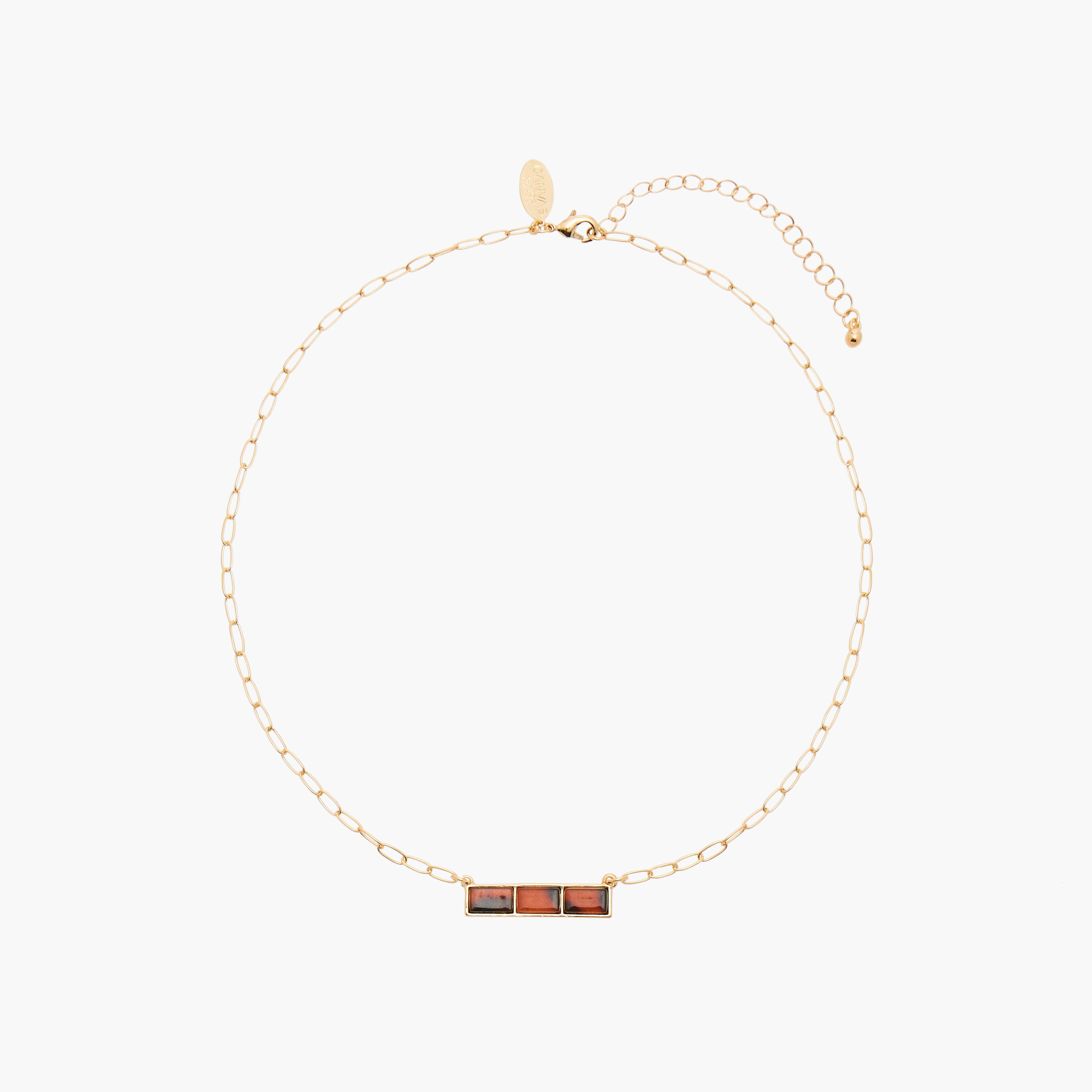 عقد سلسلة بدلايّة ومشبك إغلاق من كانفاس-women-watchesandjewellery-jewellery-necklacesandpendants-image-1