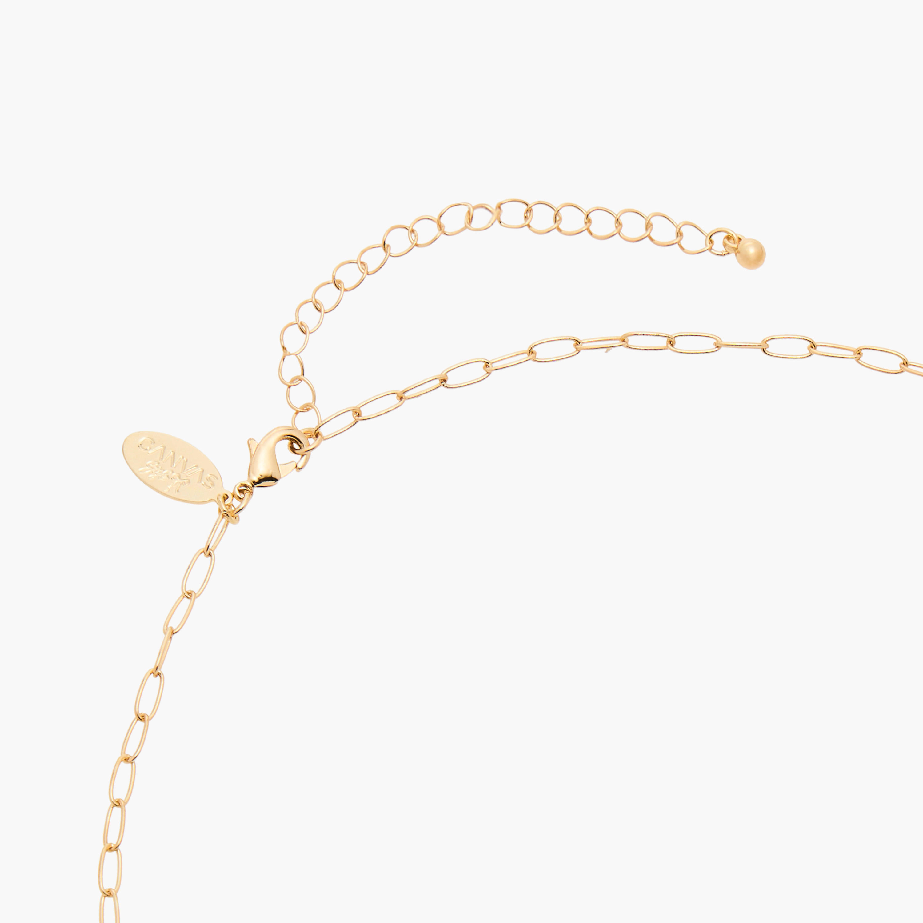 عقد سلسلة بدلايّة ومشبك إغلاق من كانفاس-women-watchesandjewellery-jewellery-necklacesandpendants-image-3