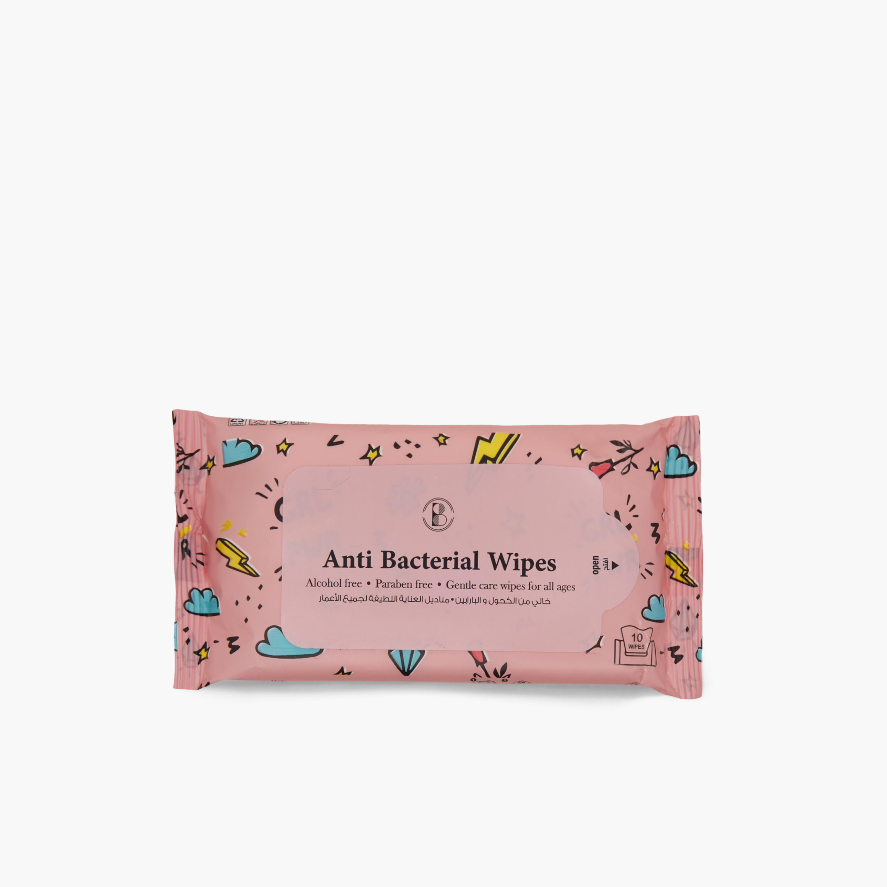 Beautysta Anti-Bacterial 10-Sheet Wet Wipes - Set of 5-beautyandpersonalcare-skin-cleansers-facewashandcleansers-image-3