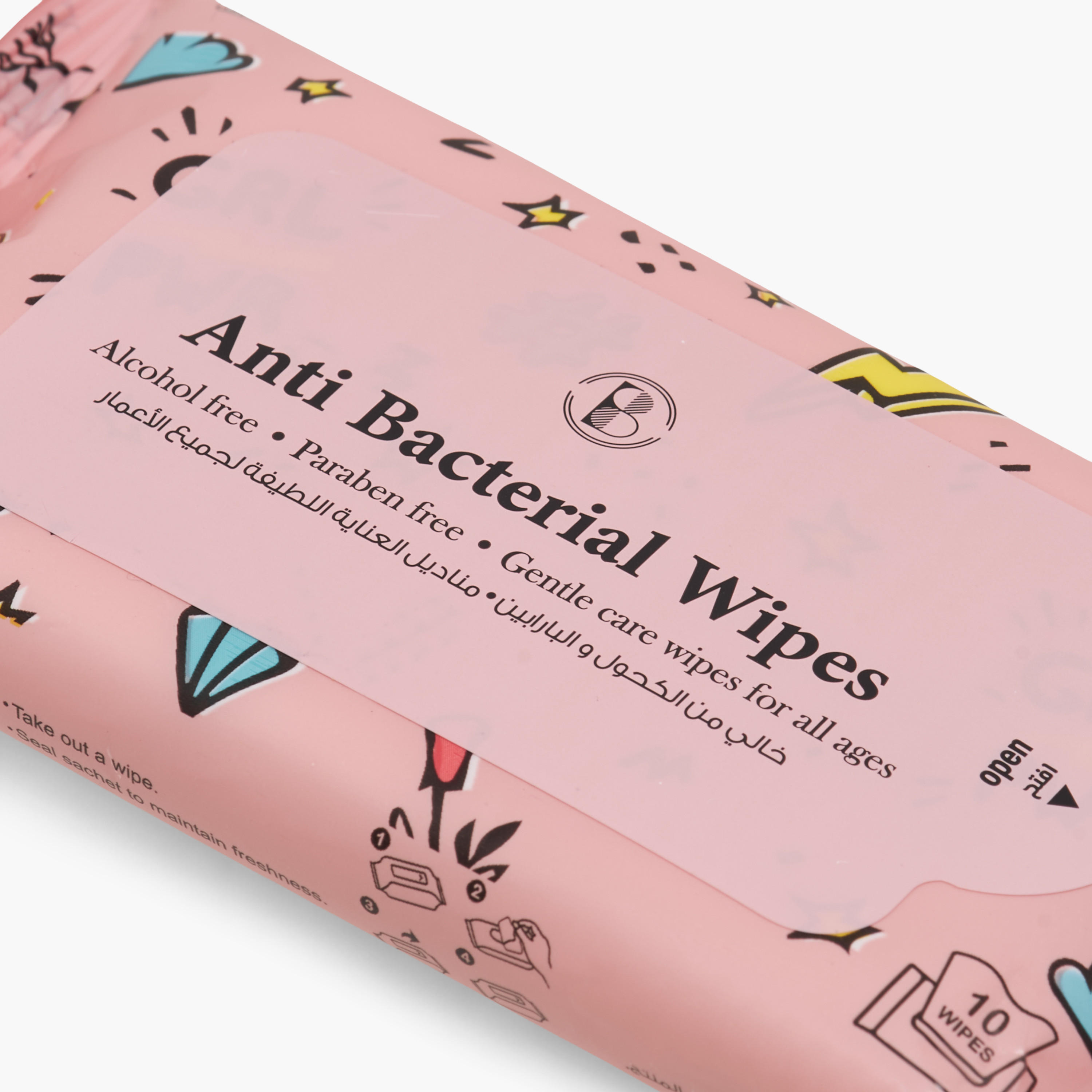 Beautysta Anti-Bacterial 10-Sheet Wet Wipes - Set of 5-beautyandpersonalcare-skin-cleansers-facewashandcleansers-image-6