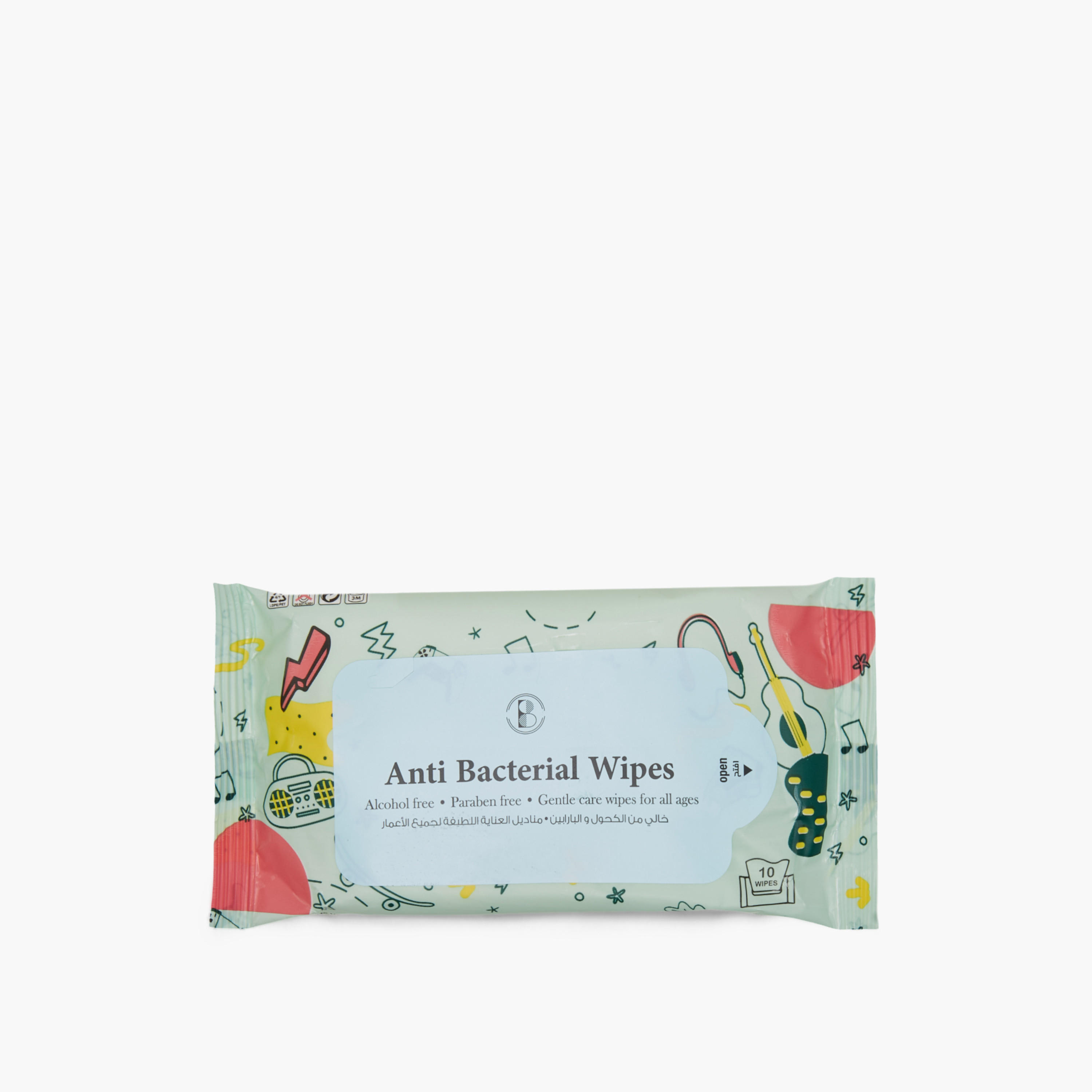 Beautysta Anti-Bacterial 10-Sheet Wet Wipes - Set of 5-beautyandpersonalcare-skin-cleansers-facewashandcleansers-image-3