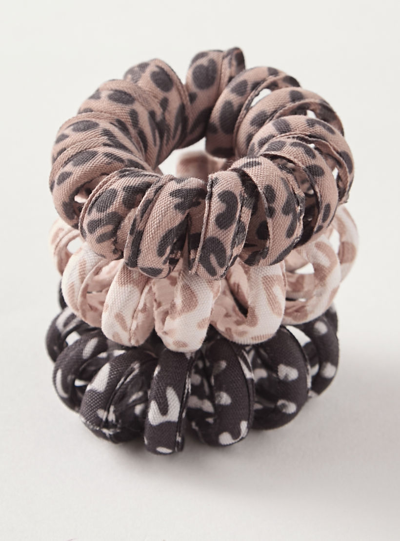 ربطات شعر بطبعات حيوانات - طقم 3 قطع-women-hairaccessories-others-image-1