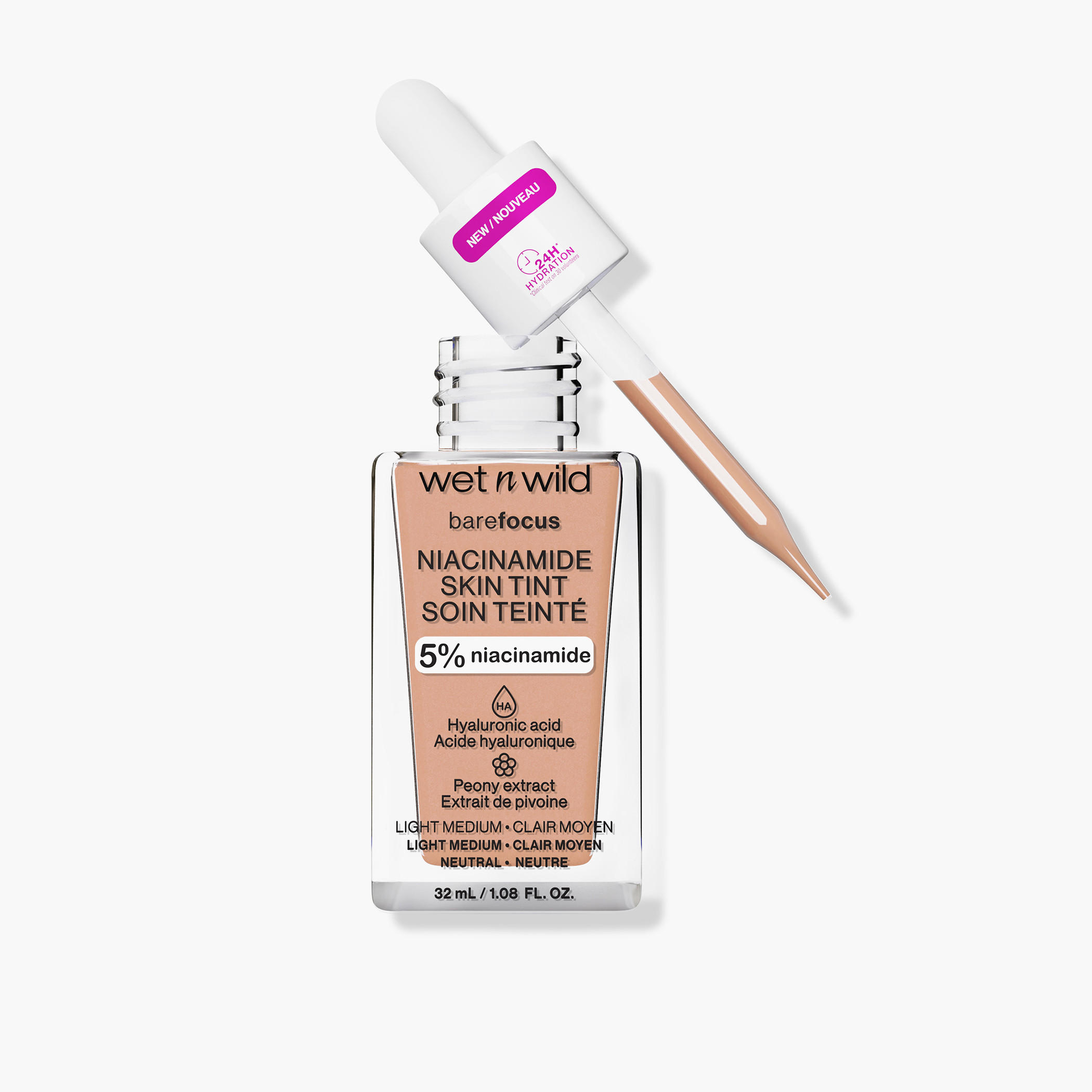 كريم أساس بير فوكس نياسيناميد من ويت آن وايلد - 32 مل-beautyandpersonalcare-makeup-face-foundations-image-4