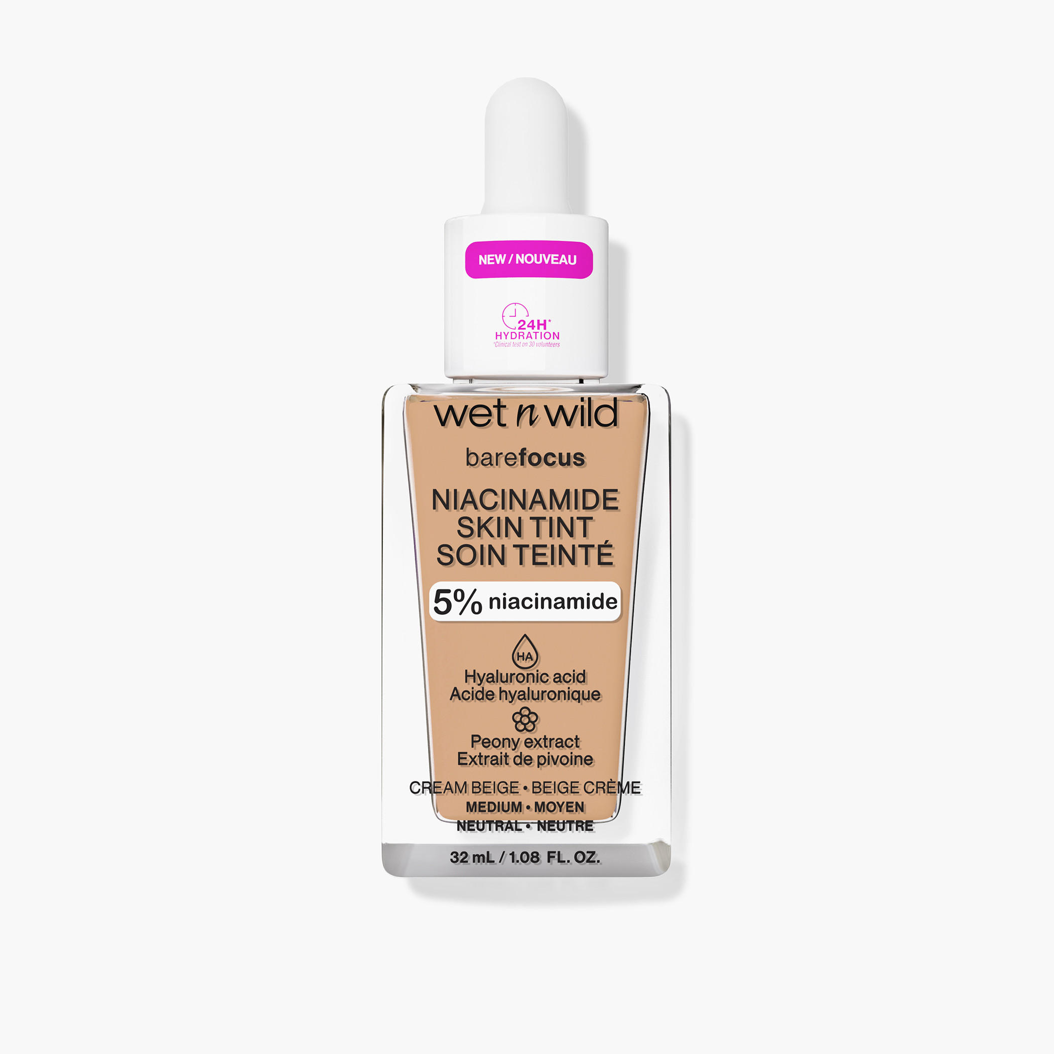 كريم أساس بير فوكس نياسيناميد من ويت آن وايلد - 32 مل-beautyandpersonalcare-makeup-face-foundations-image-1