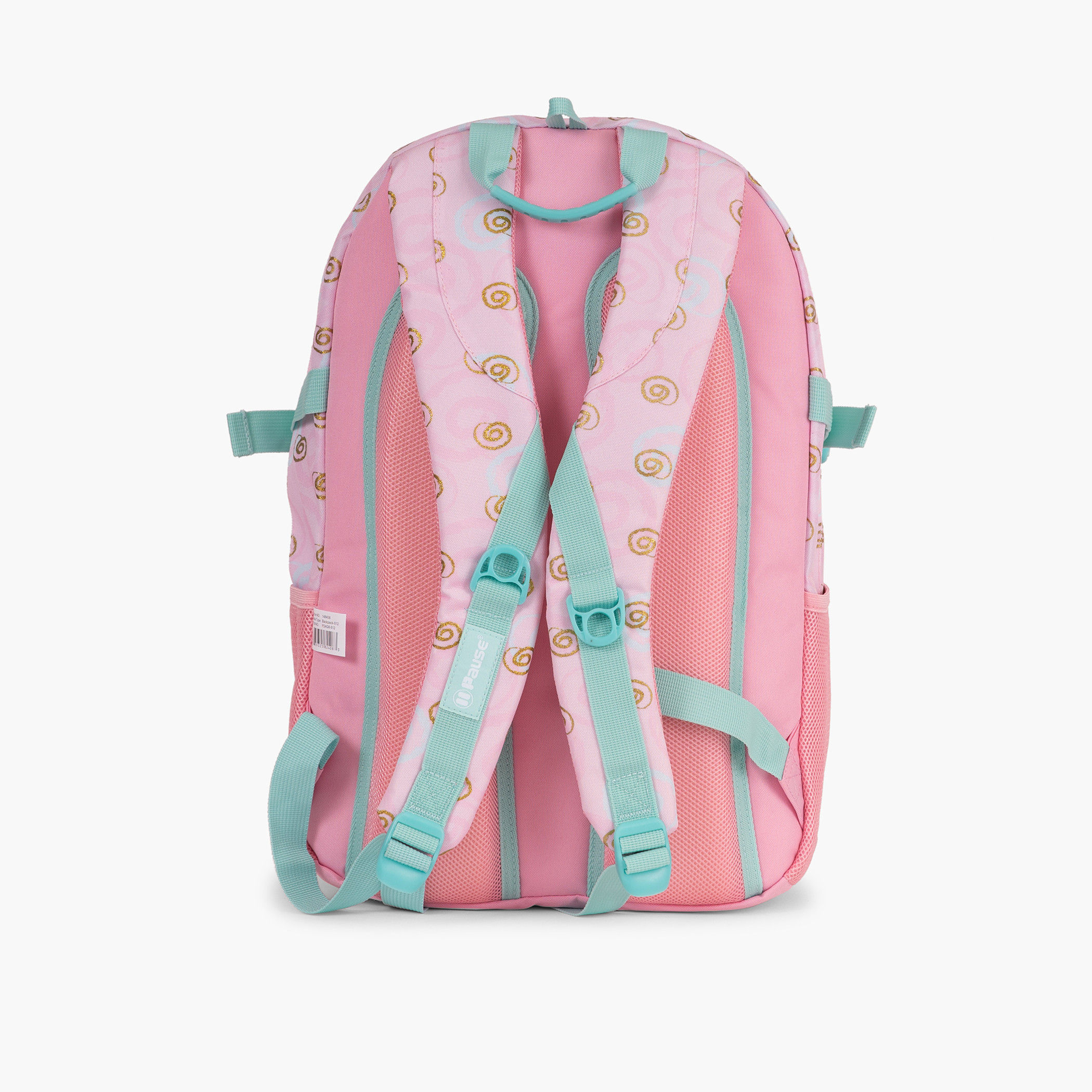 شنطة ظهر 18 بوصة بسحاب إغلاق وحمالات قابلة للتعديل وتفاصيل شعار من بوز - 27x13x44 سم-school-bagsandbackpacks-backpacks-image-3