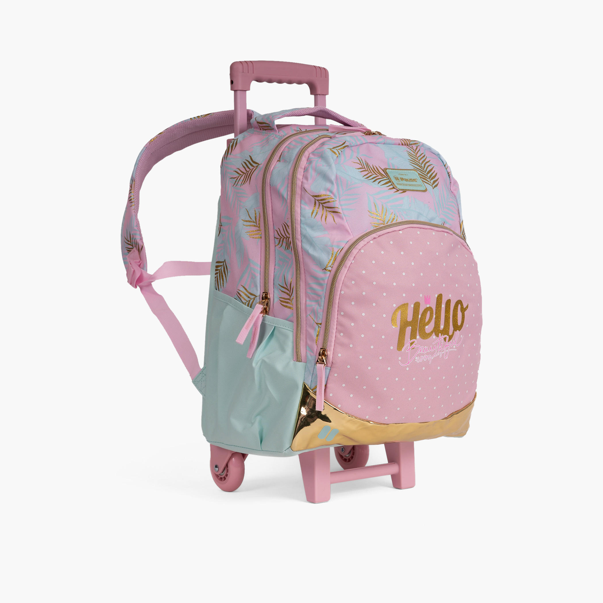 شنطة ترولي ناعمة 18 بوصة بطبعات ومقبض قابل للسّحب من بوز-school-bagsandbackpacks-trolleybags-image-2