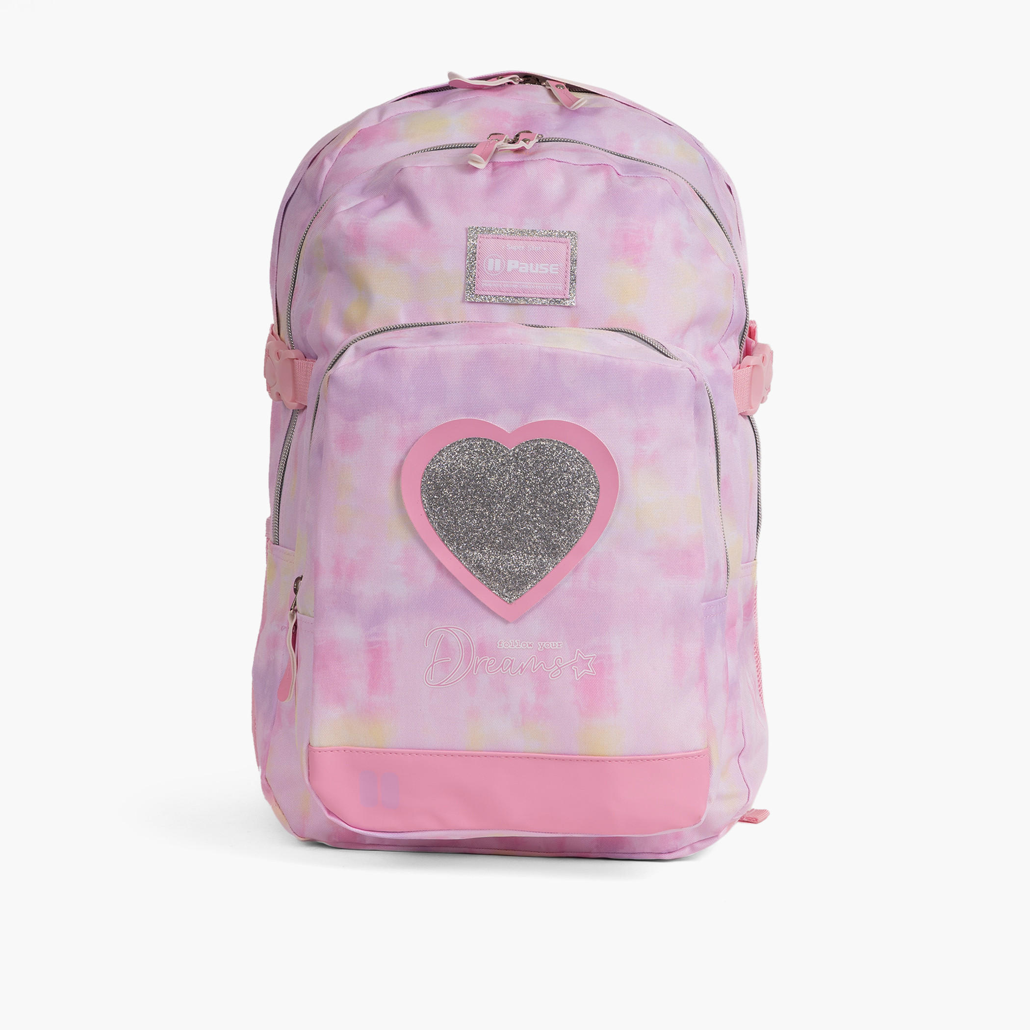 PAUSE 18-inch Logo Detail Backpack with Adjustable Straps and Zip Closure - 27x13x44 cms-cpkids-backtoschool-schoolbagsandbackpacks-backpacks-image-1