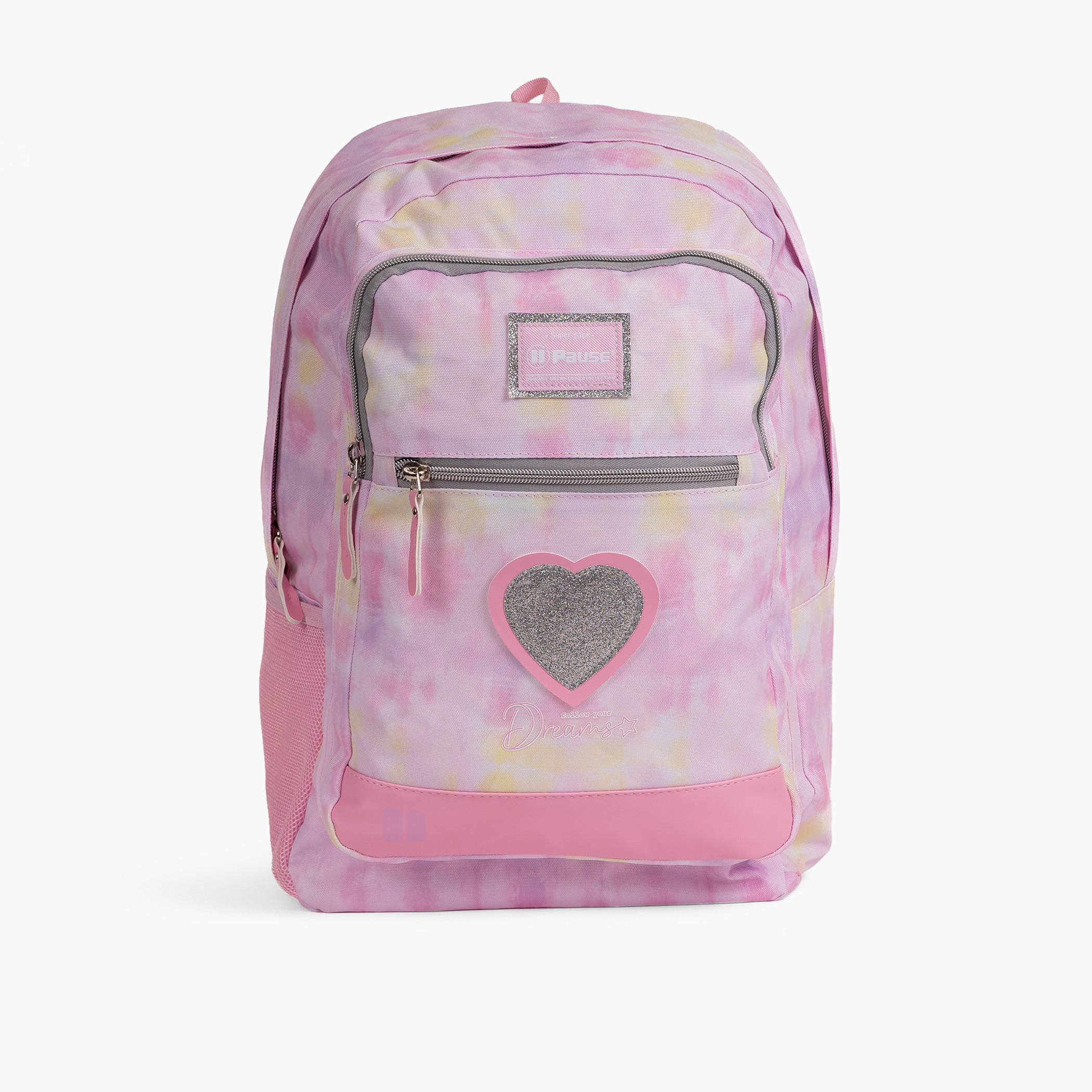 شنطة ظهر 18 بوصة بحمالات كتف قابلة للتعديل وطبعات من بوز- 27x13x44 سم-school-bagsandbackpacks-backpacks-image-1