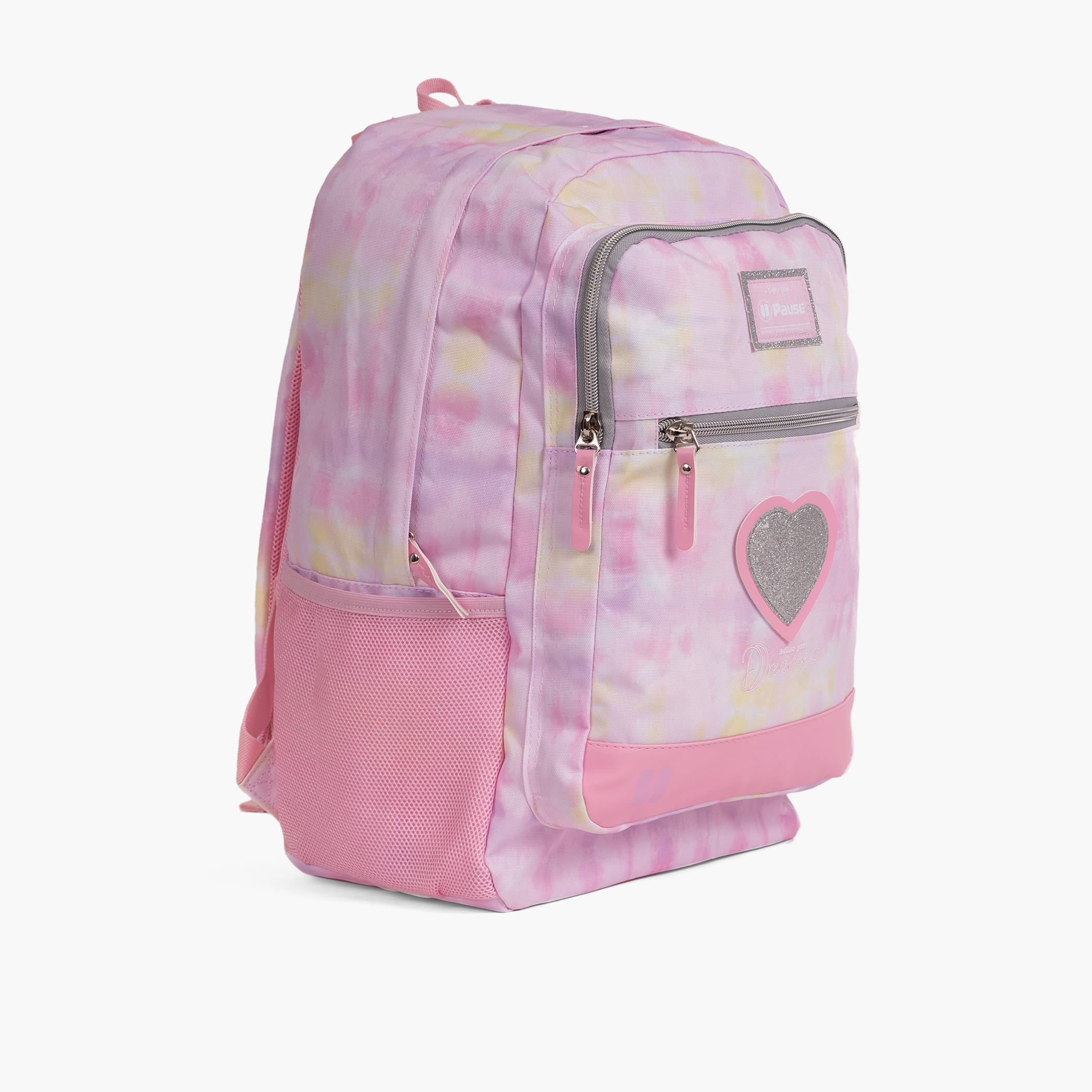 شنطة ظهر 18 بوصة بحمالات كتف قابلة للتعديل وطبعات من بوز- 27x13x44 سم-school-bagsandbackpacks-backpacks-image-2