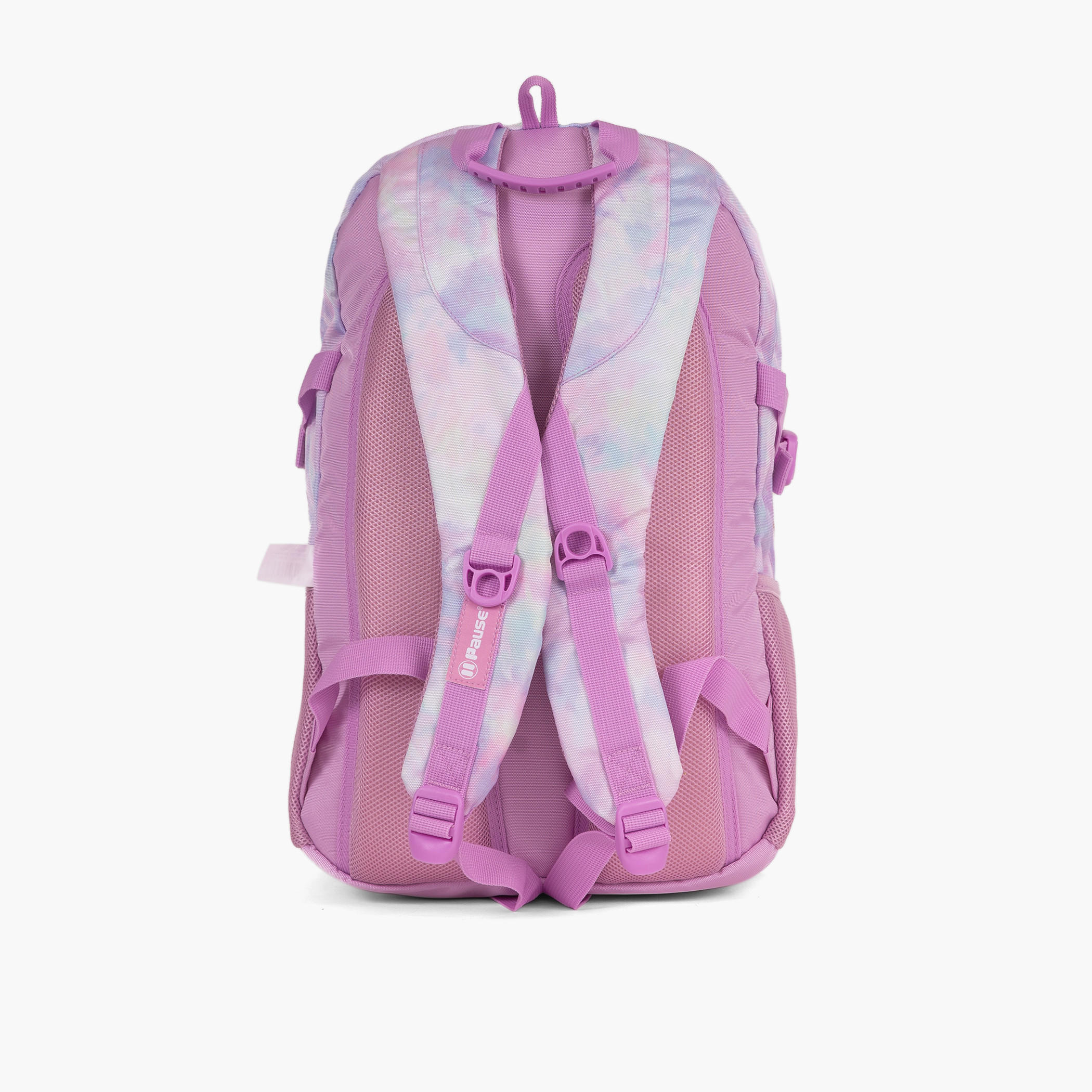 PAUSE 18-inch Heart Print Backpack with Adjustable Straps and Zip Closure - 27x13x44 cms-cpmen-fashionaccessories-bagsandwallets-backpacks-image-3