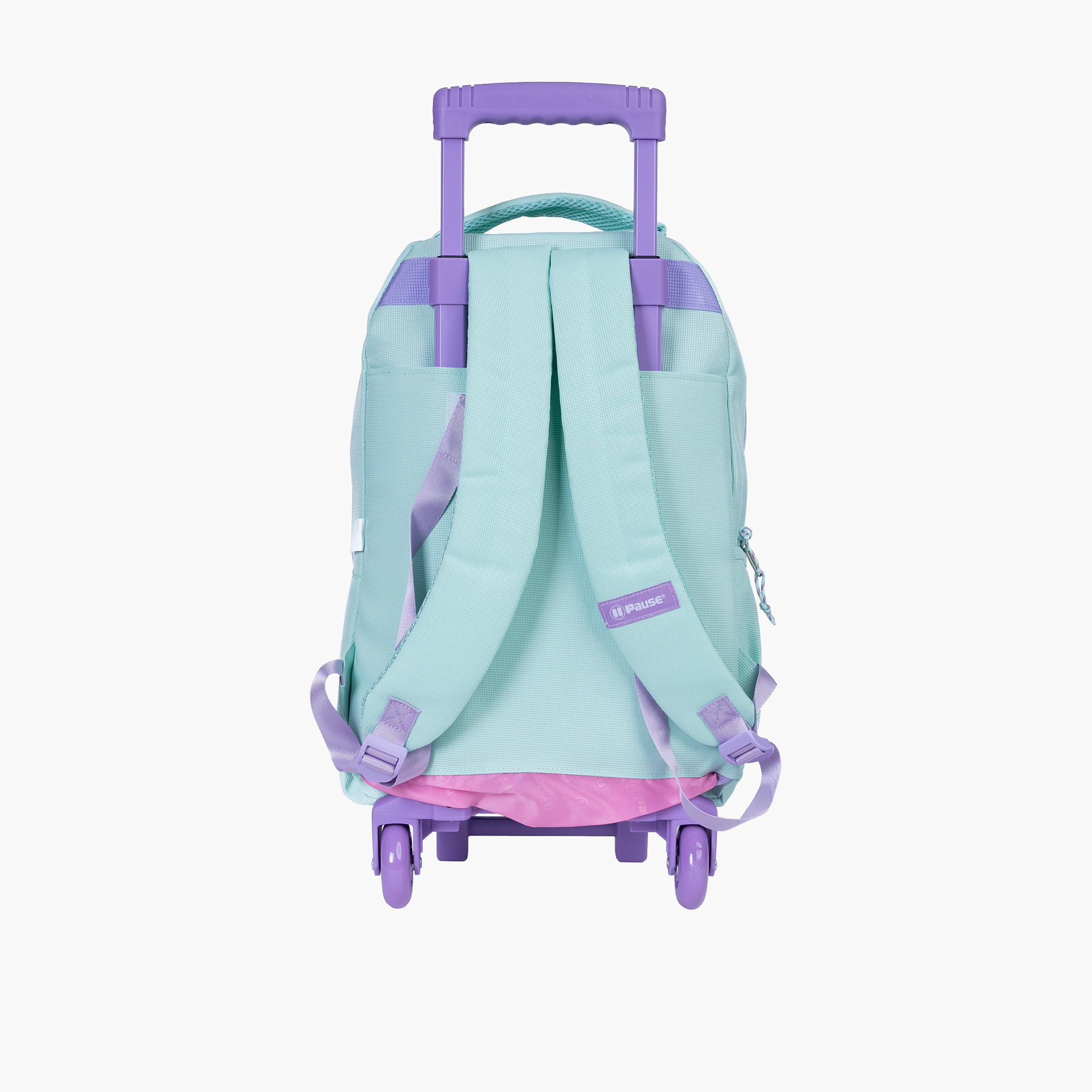 PAUSE Colourblock 18 inch Softcase Trolley Bag with Retractable Handle-school-bagsandbackpacks-trolleybags-image-4