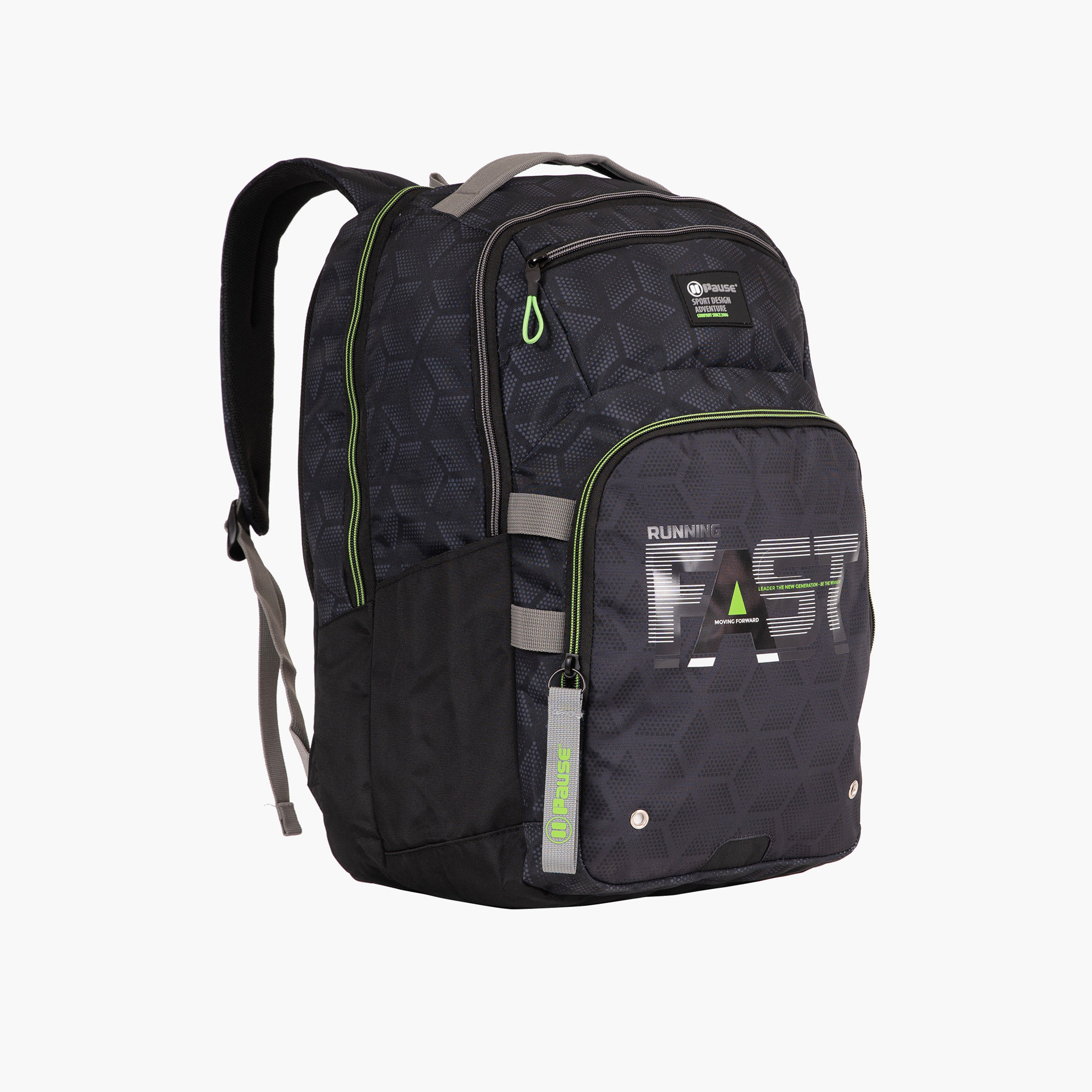 PAUSE Printed 19 inch Backpack with Adjustable Shoulder Straps-school-bagsandbackpacks-backpacks-image-2