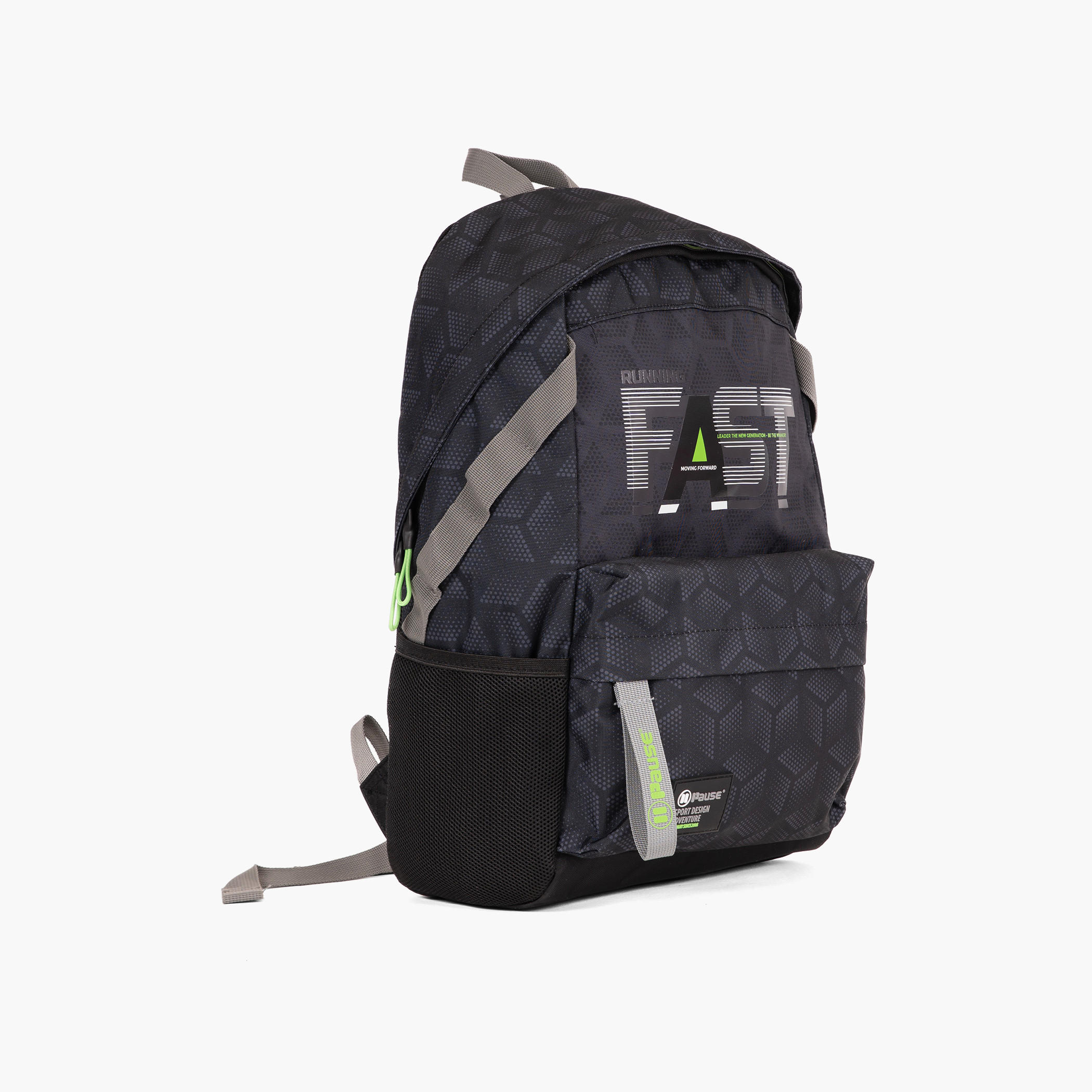 PAUSE Printed 18-inch Backpack with Adjustable Shoulder Straps - 27x13x44 cms-school-bagsandbackpacks-backpacks-image-2