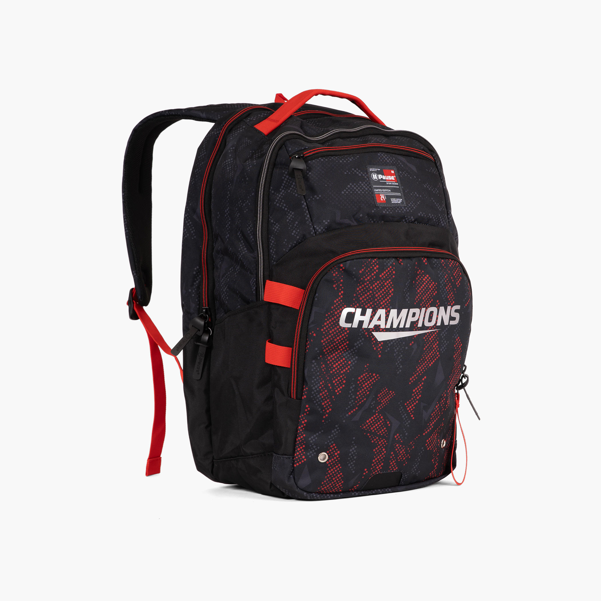 شنطة ظهر 19 بوصة بحمالات كتف قابلة للتعديل وطبعات من بوز - 28x13x48 سم-school-bagsandbackpacks-backpacks-image-2