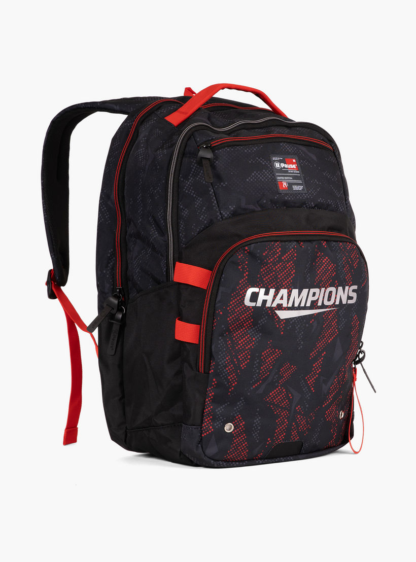 شنطة ظهر 19 بوصة بحمالات كتف قابلة للتعديل وطبعات من بوز - 28x13x48 سم-school-bagsandbackpacks-backpacks-image-2