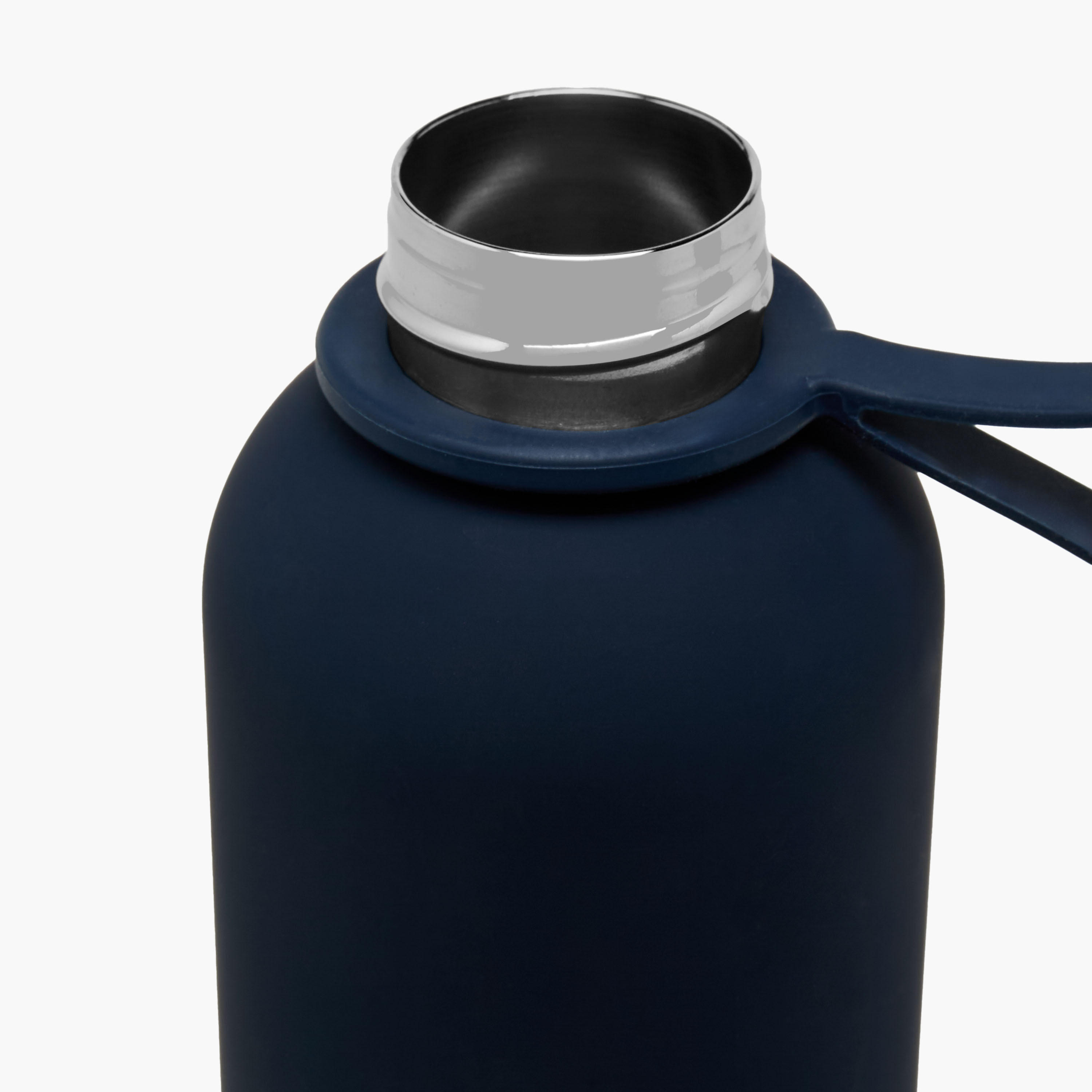 Solid Stainless Steel Double Wall Vacuum Water Bottle with Handle - 500 ml-school-waterbottles-image-4