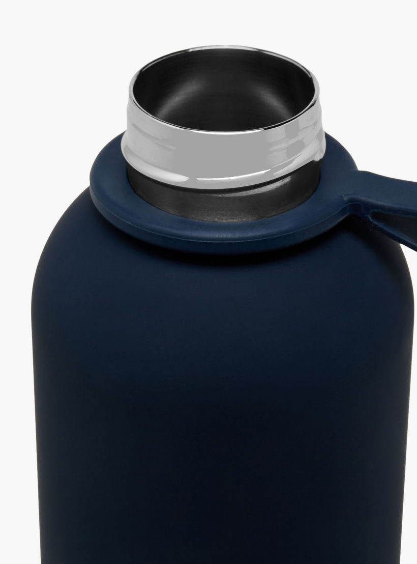 Solid Stainless Steel Double Wall Vacuum Water Bottle with Handle - 500 ml-school-waterbottles-image-4