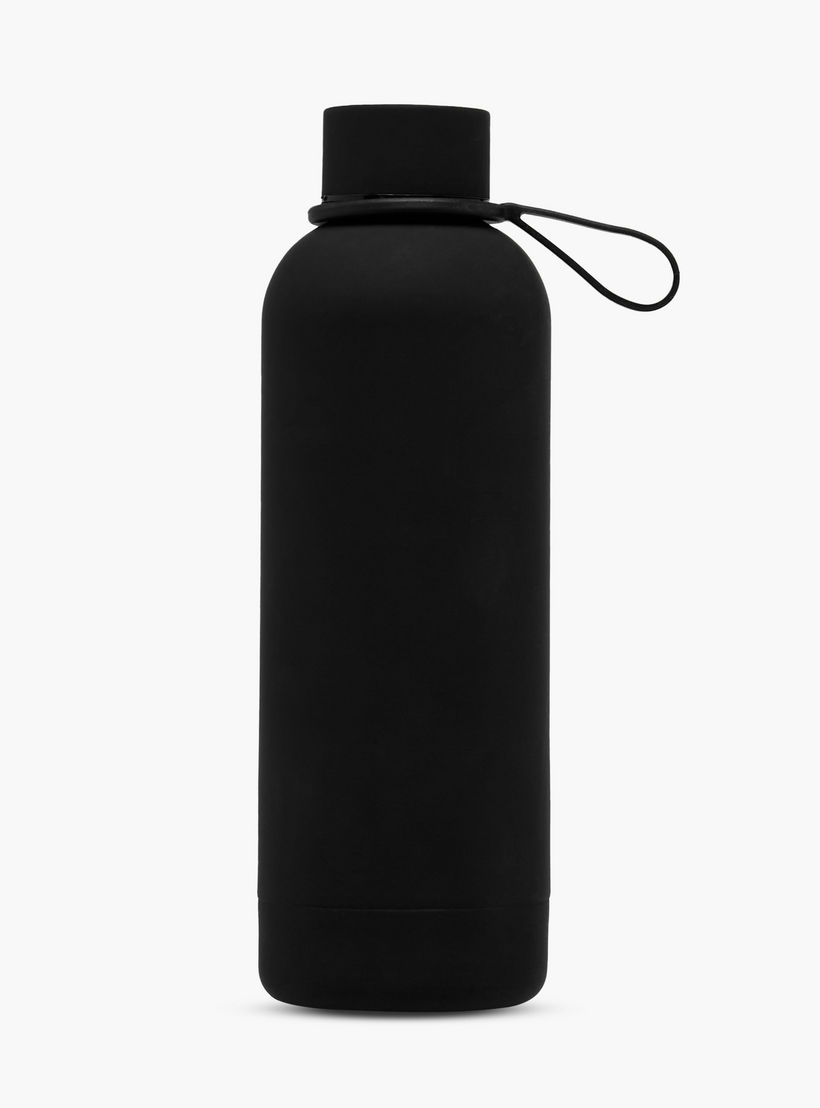 Solid Stainless Steel Water Bottle with Handle - 500 ml-school-waterbottles-image-1