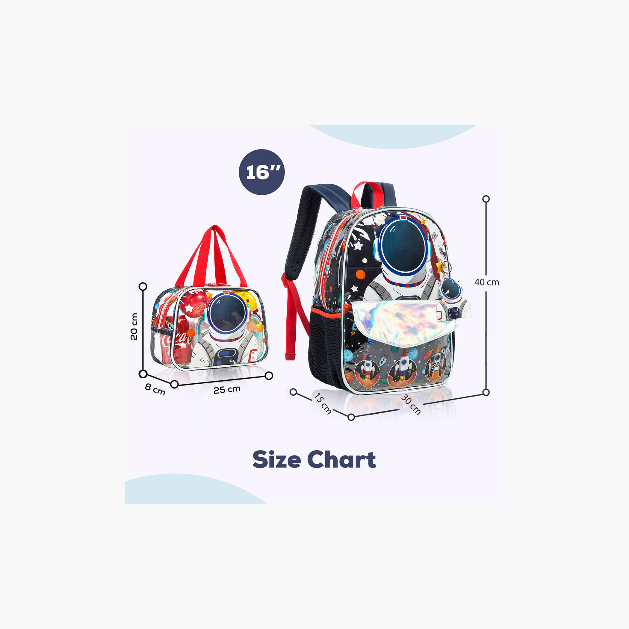 Eazy Kids Astronaut Print 16-inch Backpack with Lunch Bag and Pencil Pouch-school-bagsandbackpacks-sets-image-2