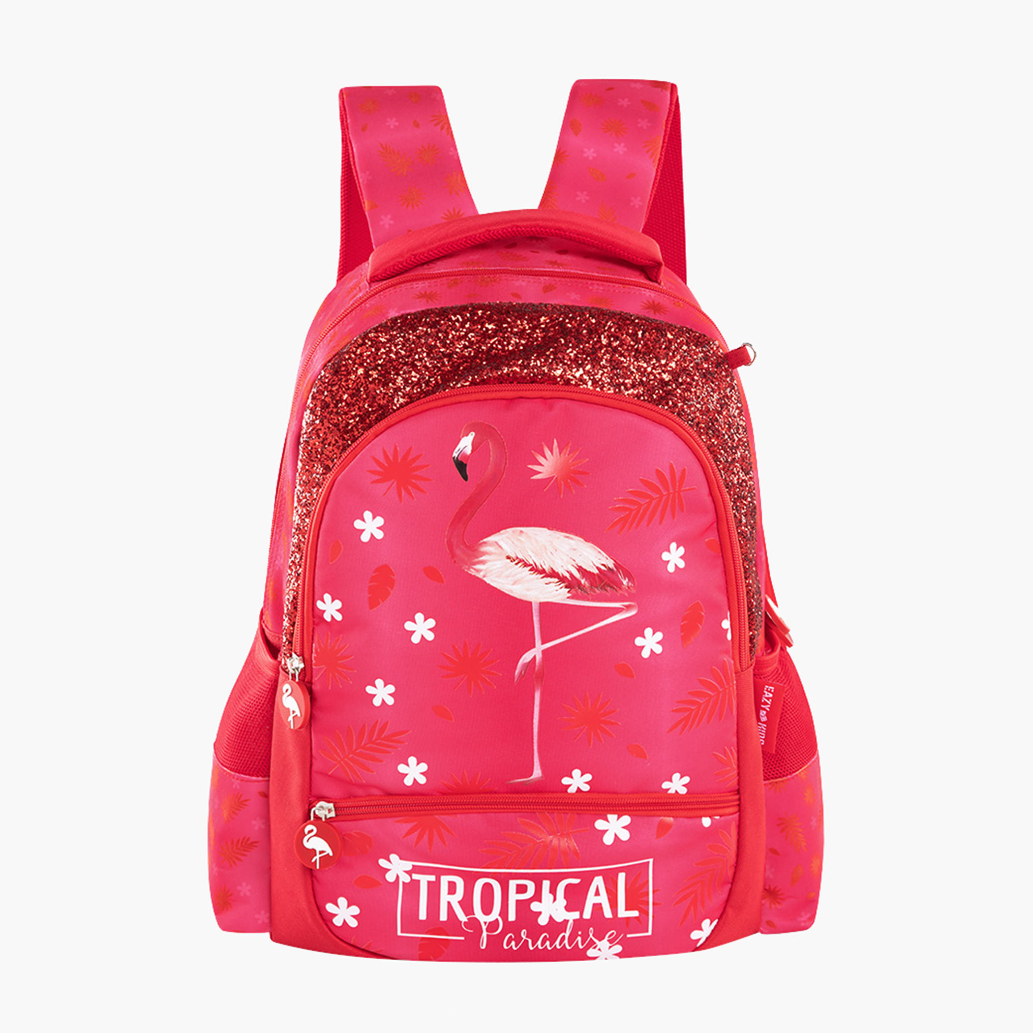 شنطة ظهر 17 بوصة بطبعات مع شنطة غداء ومقلمة من إيزي كيدز-school-bagsandbackpacks-sets-image-6