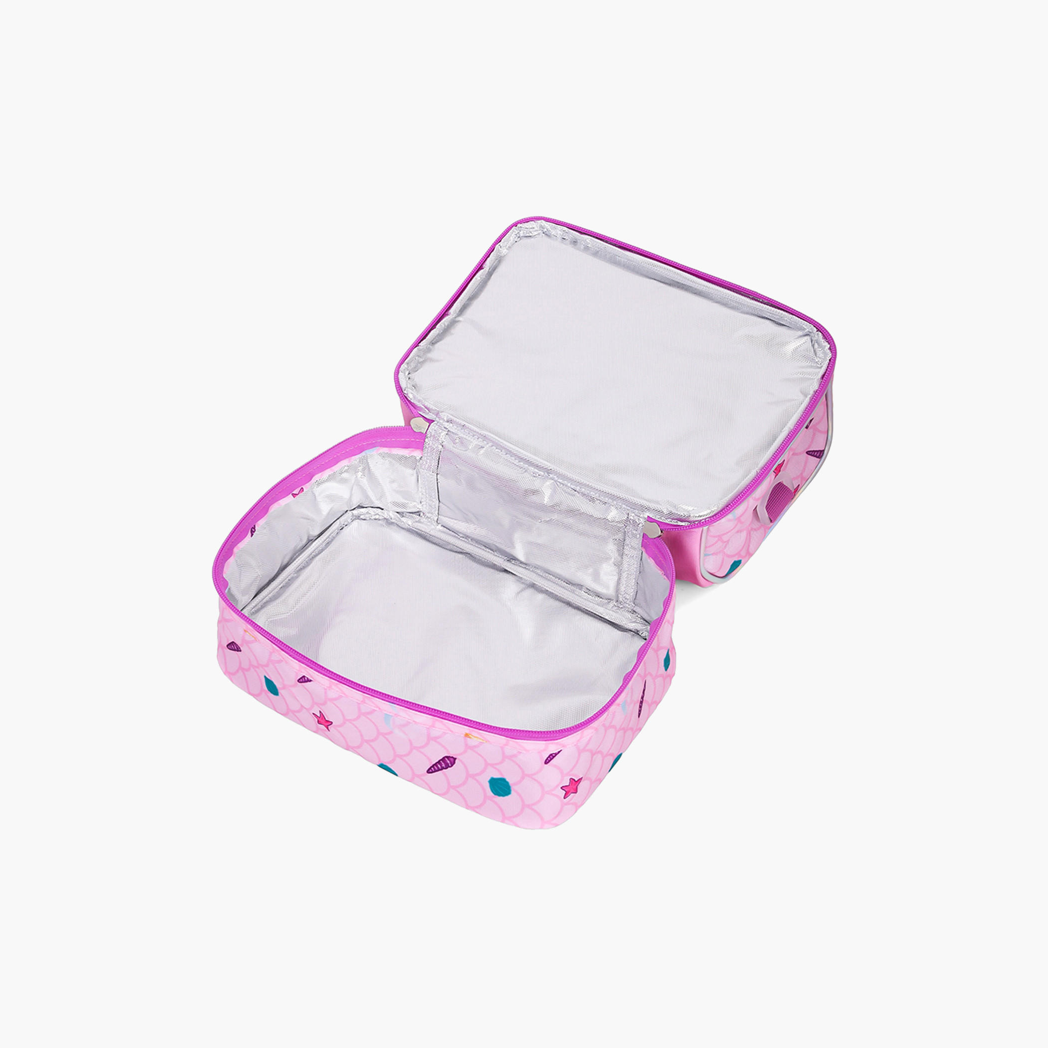 شنطة غداء بقسمين وسحاب إغلاق بطبعات من إيزي كيدز-school-lunchessentials-lunchbags-image-5