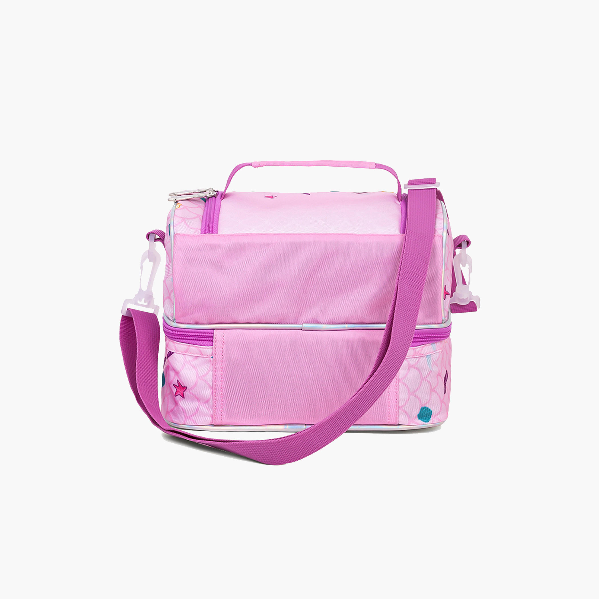 شنطة غداء بقسمين وسحاب إغلاق بطبعات من إيزي كيدز-school-lunchessentials-lunchbags-image-9