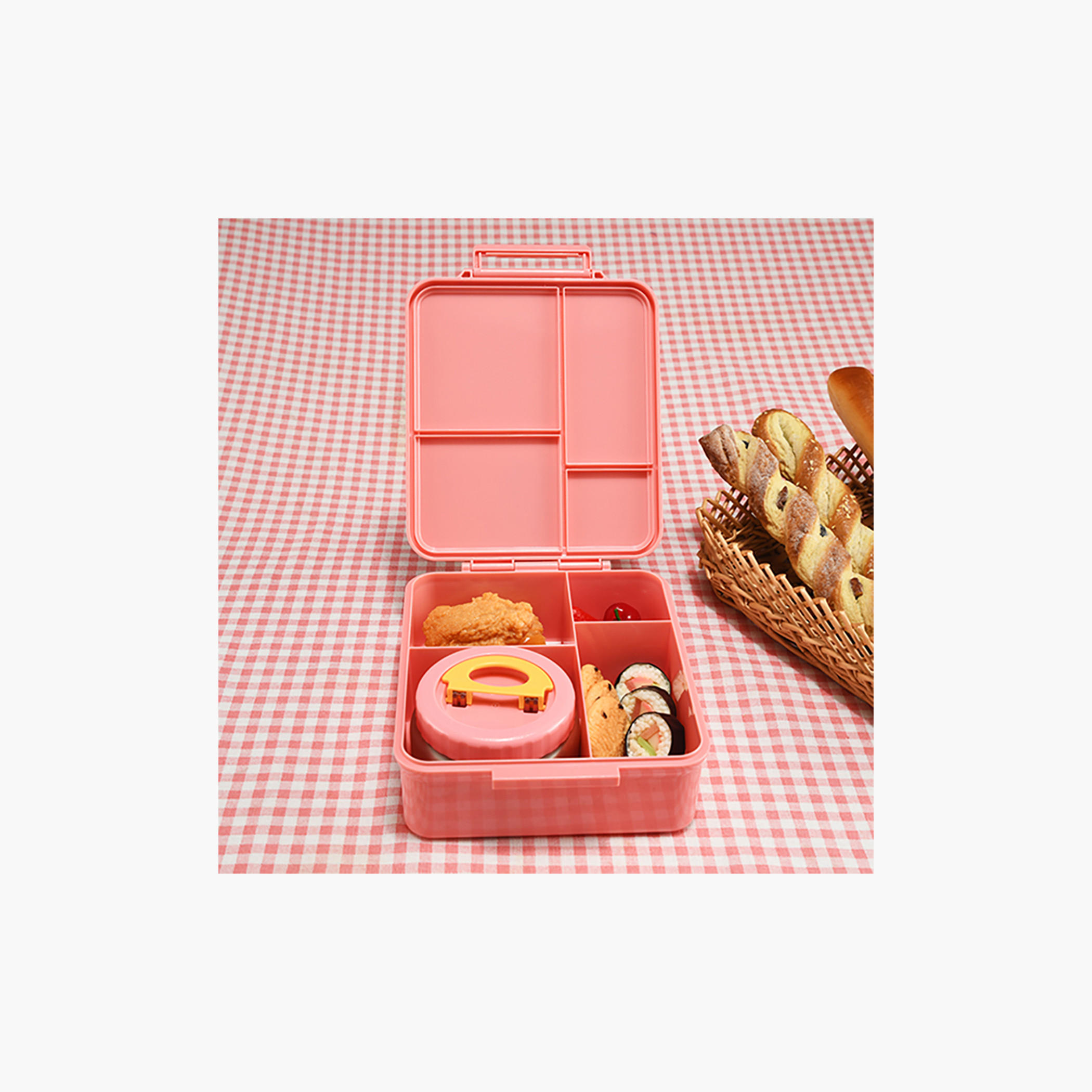 Eazy Kids Jumbo Bento Lunch Box with Insulated Jar-school-lunchessentials-lunchboxes-image-7