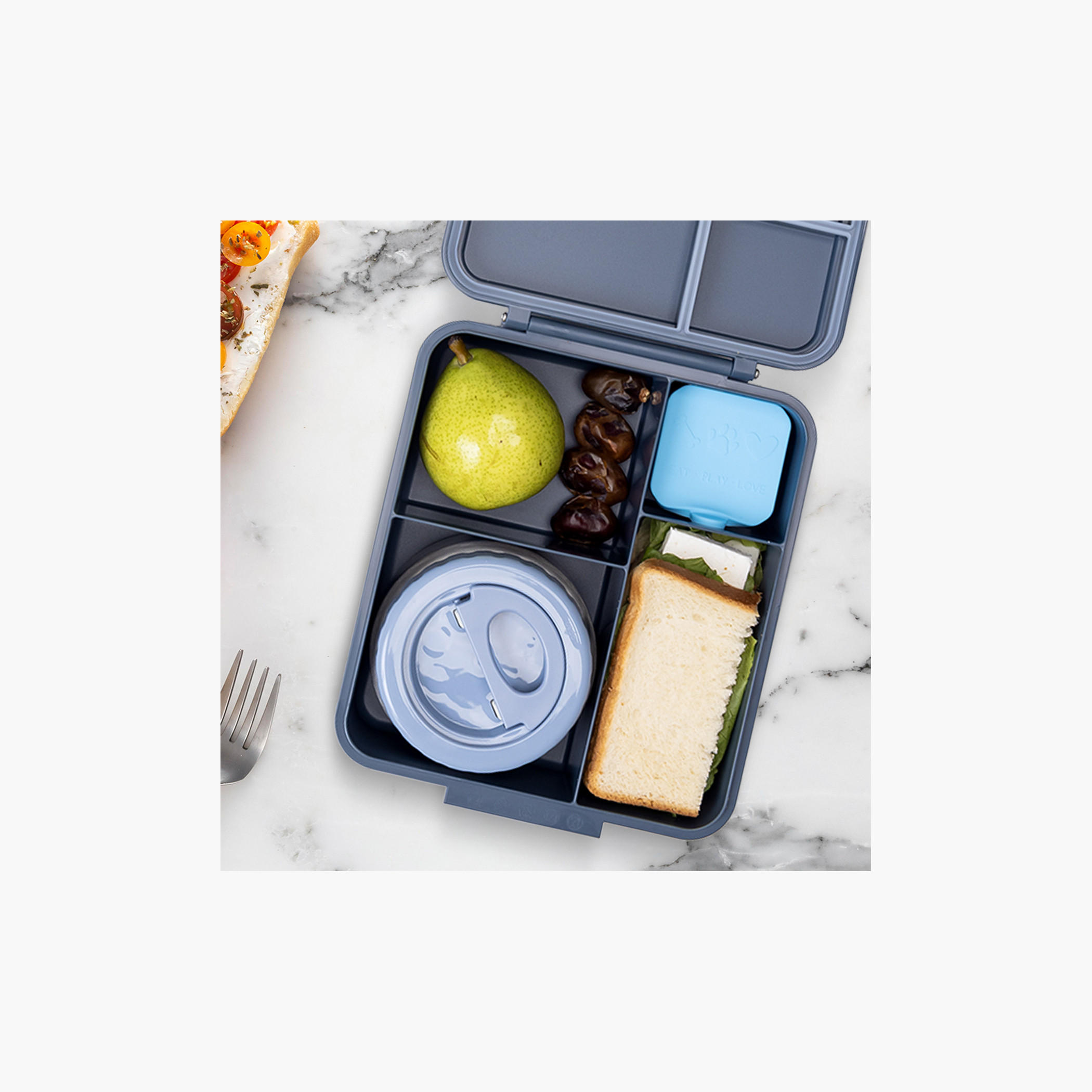 Eazy Kids Jumbo Bento Lunch Box with Thermos and Dip Jar-school-lunchessentials-lunchboxes-image-5