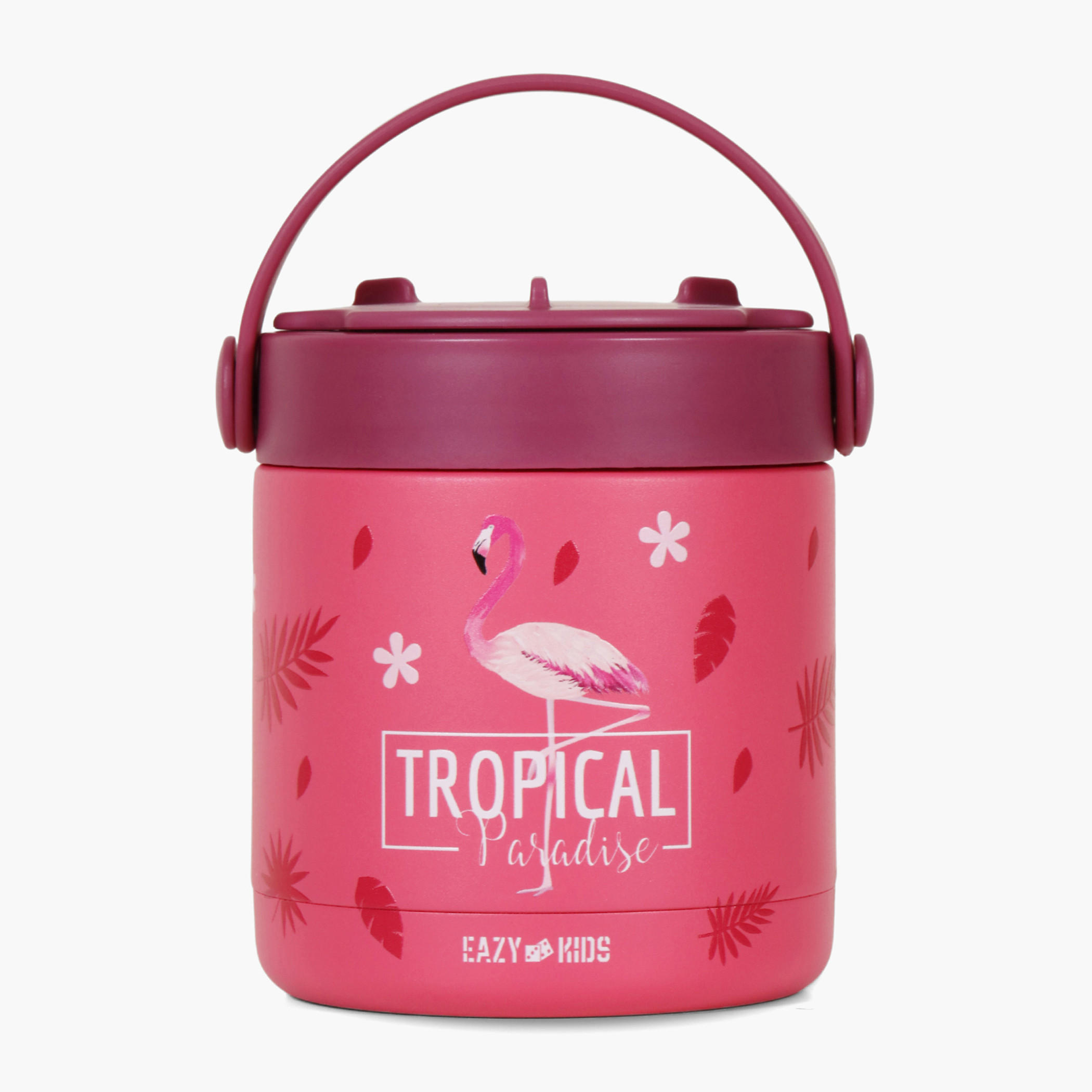 جرة طعام ستانلس ستيل معزولة بطبعات من إيزي كيدز - 350 مل-school-lunchessentials-lunchboxes-image-10