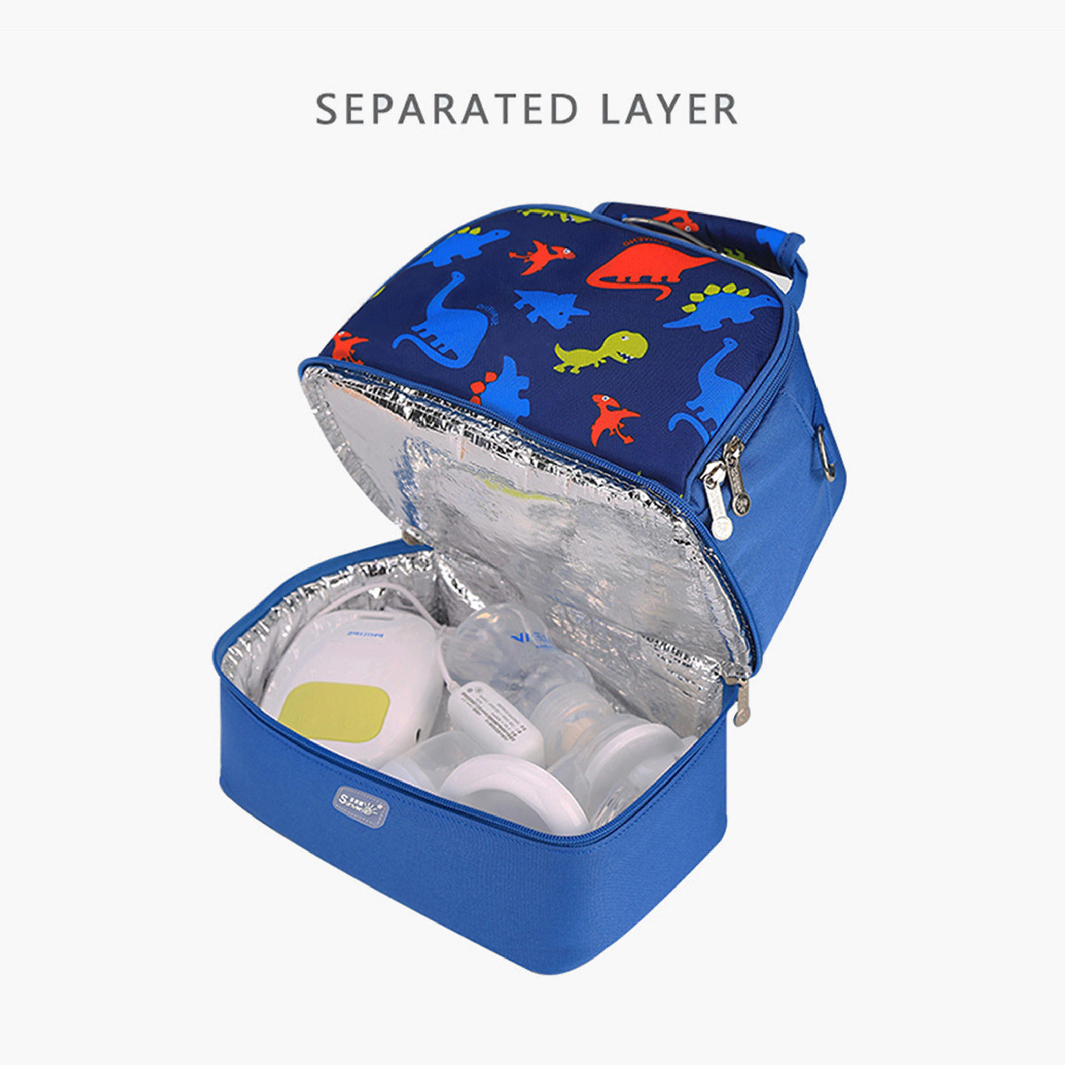شنطة غداء معزولة بطبعات ديناصور مع سحاب إغلاق من صنفينو-school-lunchessentials-lunchbags-image-8